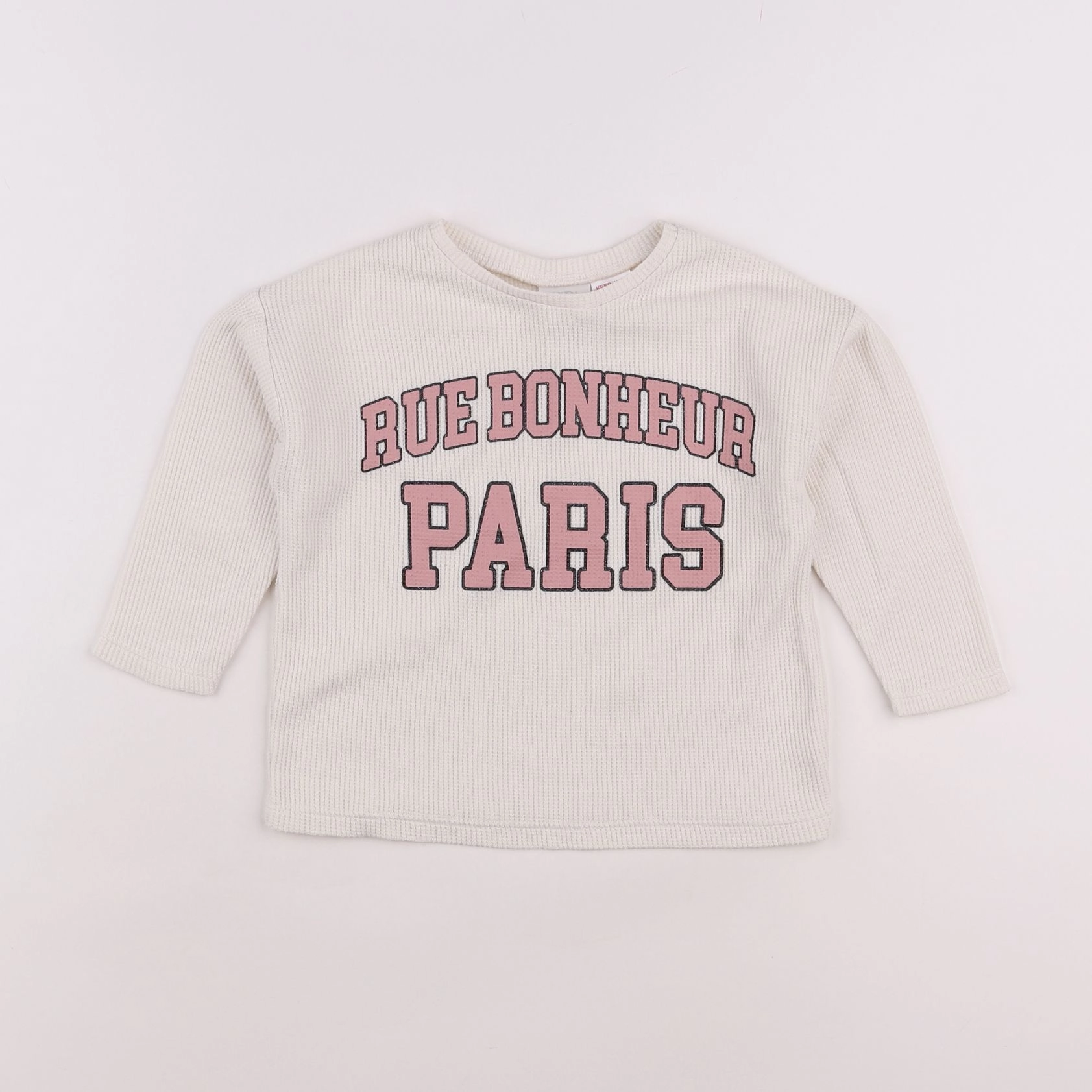 Zara - tee-shirt beige - 18 mois à 2 ans