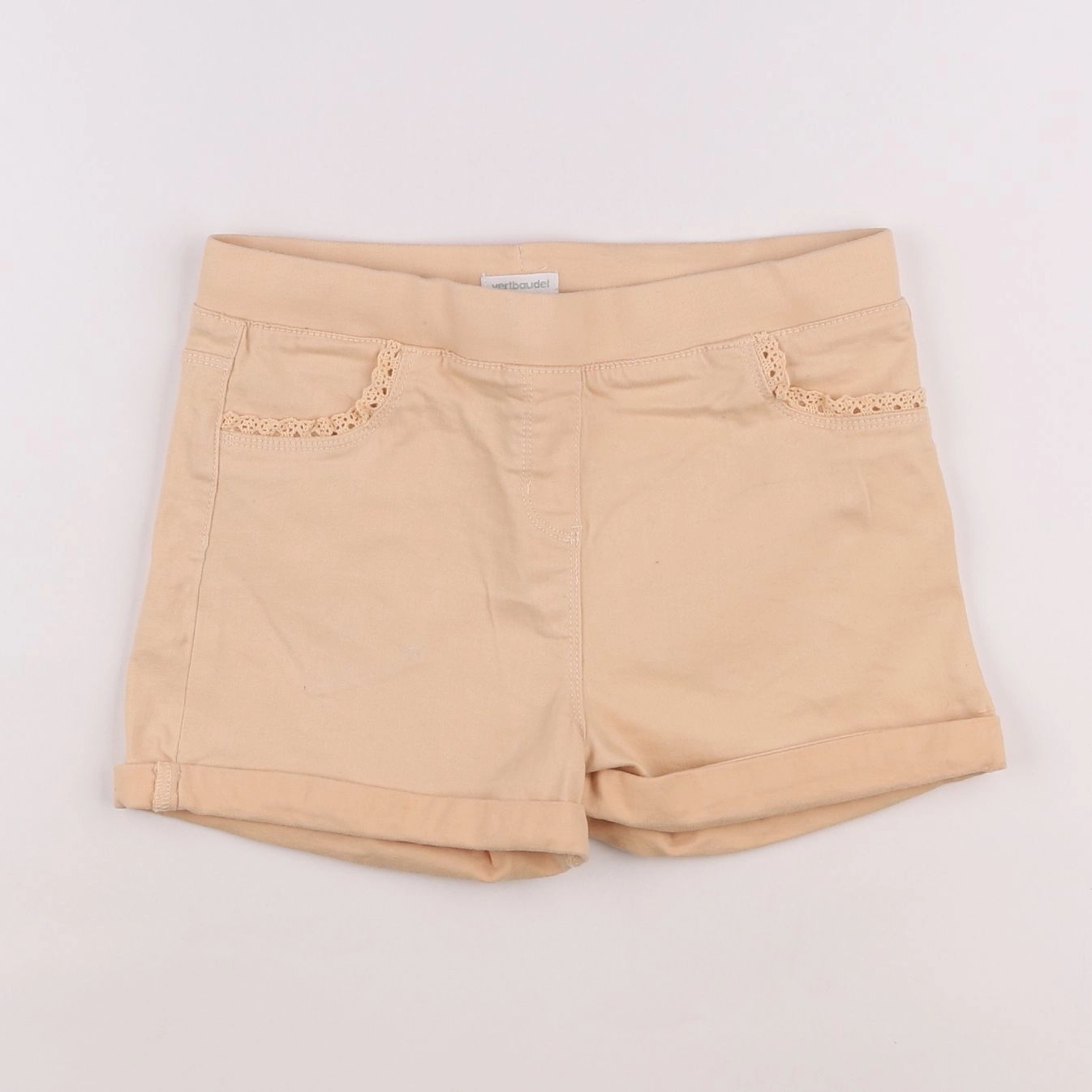 Vertbaudet - short orange - 12 ans