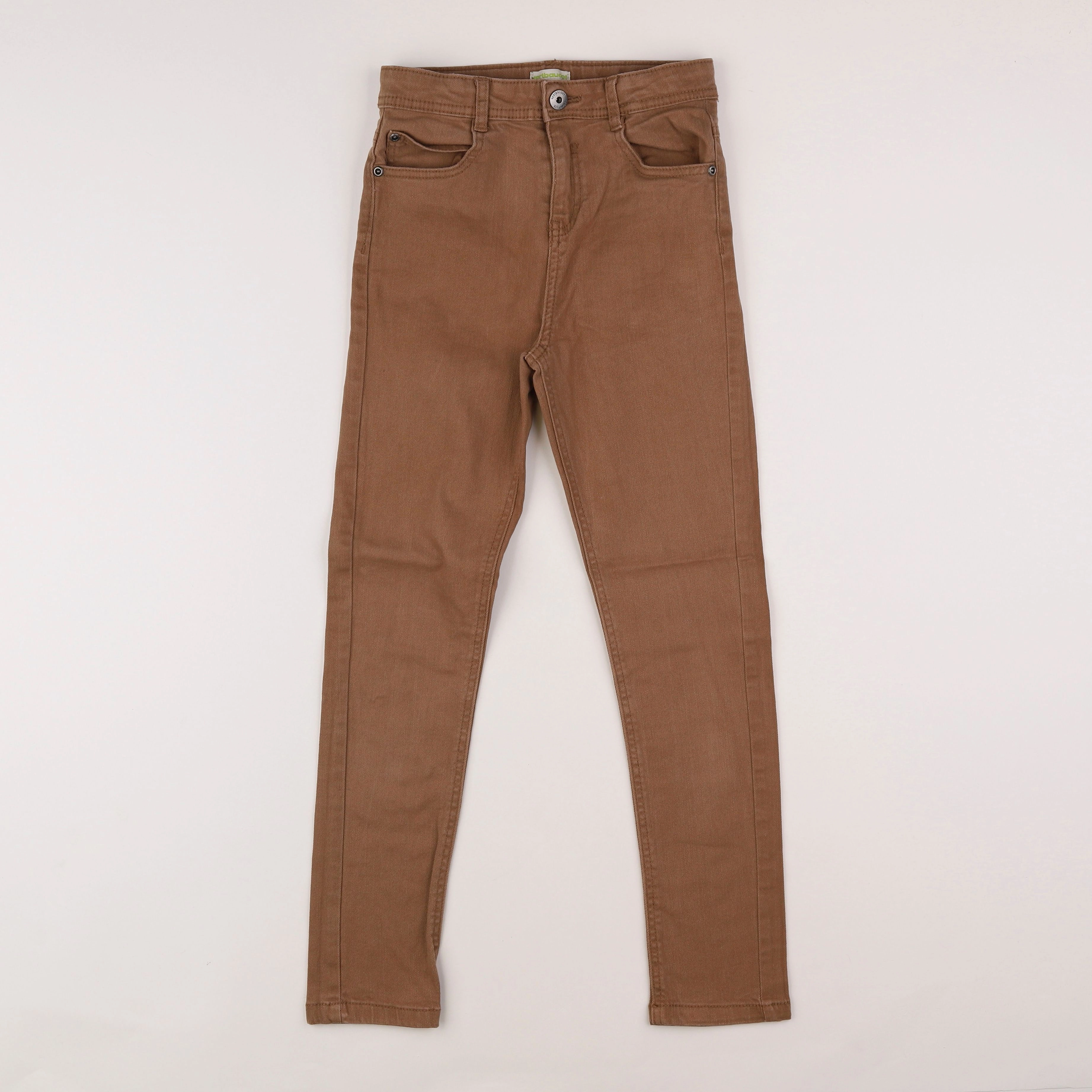 Vertbaudet - jean marron - 10 ans