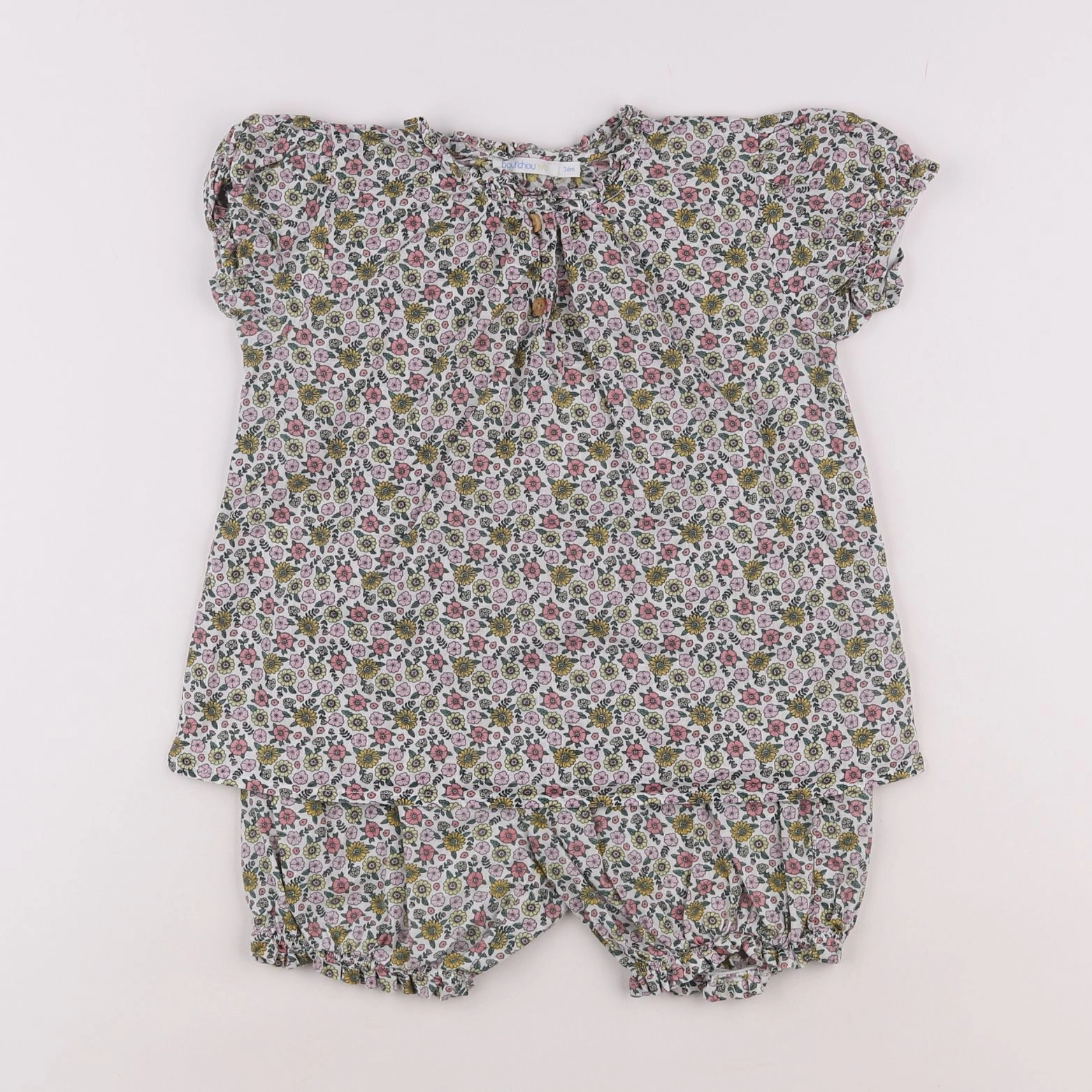 Boutchou - ensemble multicolore - 3 ans