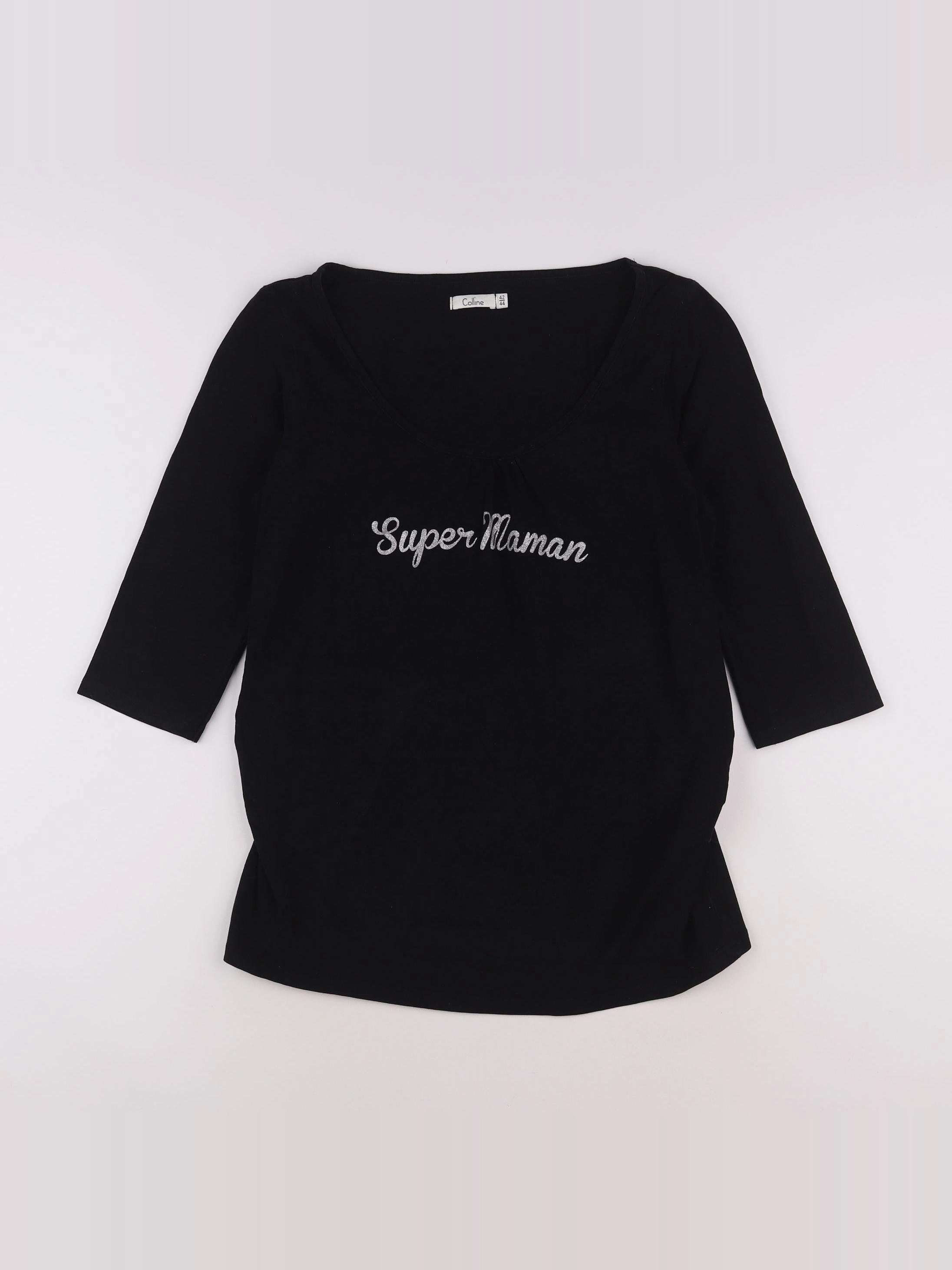 Vertbaudet - tee-shirt grossesse noir - 42 à 44