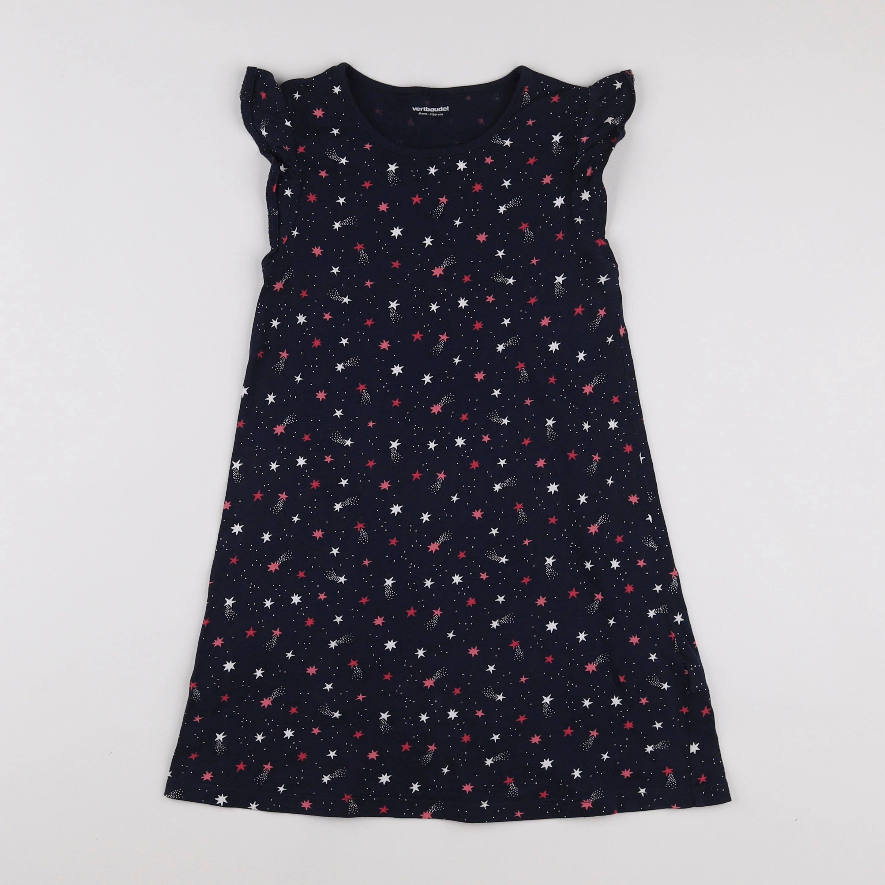 Vertbaudet - robe multicolore - 8 ans