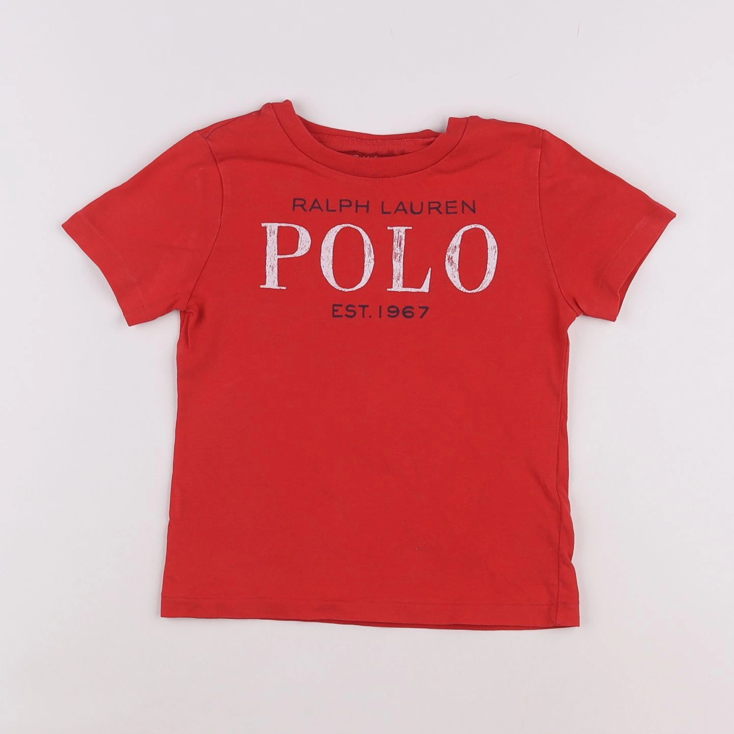 Ralph Lauren - tee-shirt rouge - 2 ans