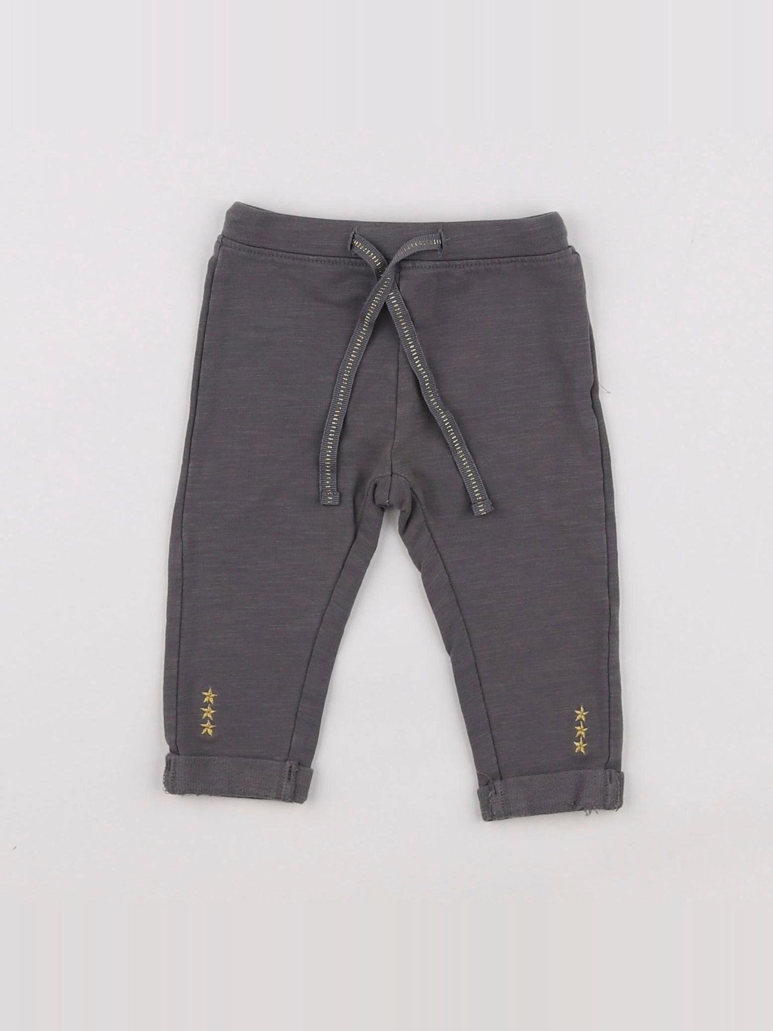 Tape à l'oeil - legging gris - 6 mois