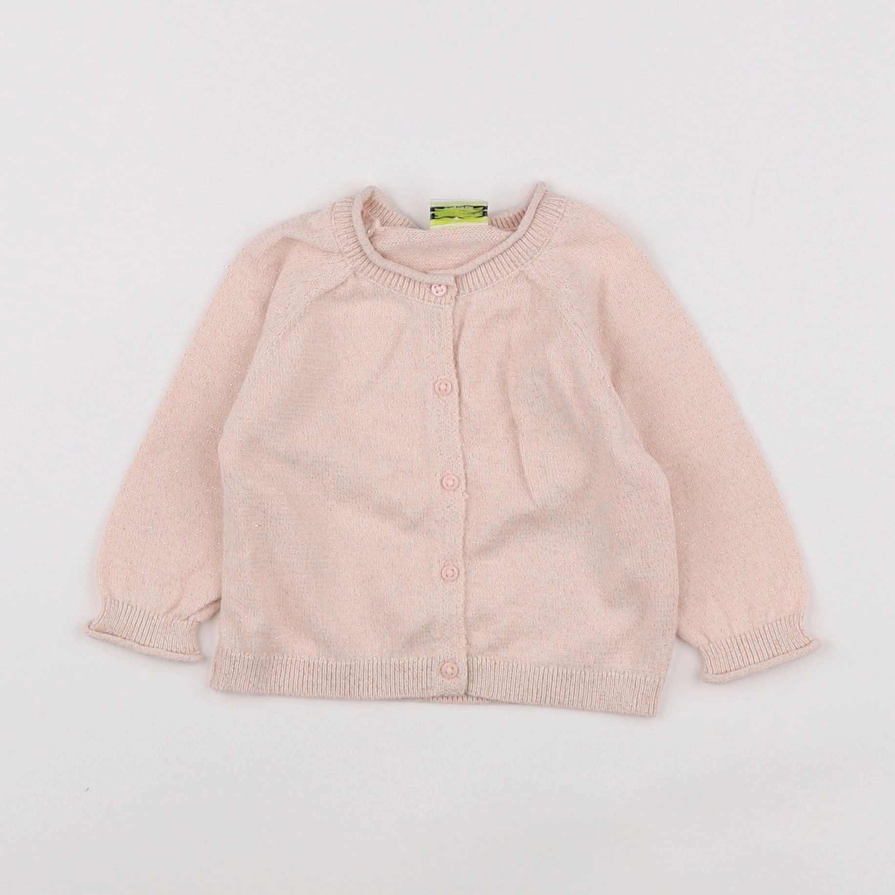 Tape à l'oeil - gilet rose - 6 mois