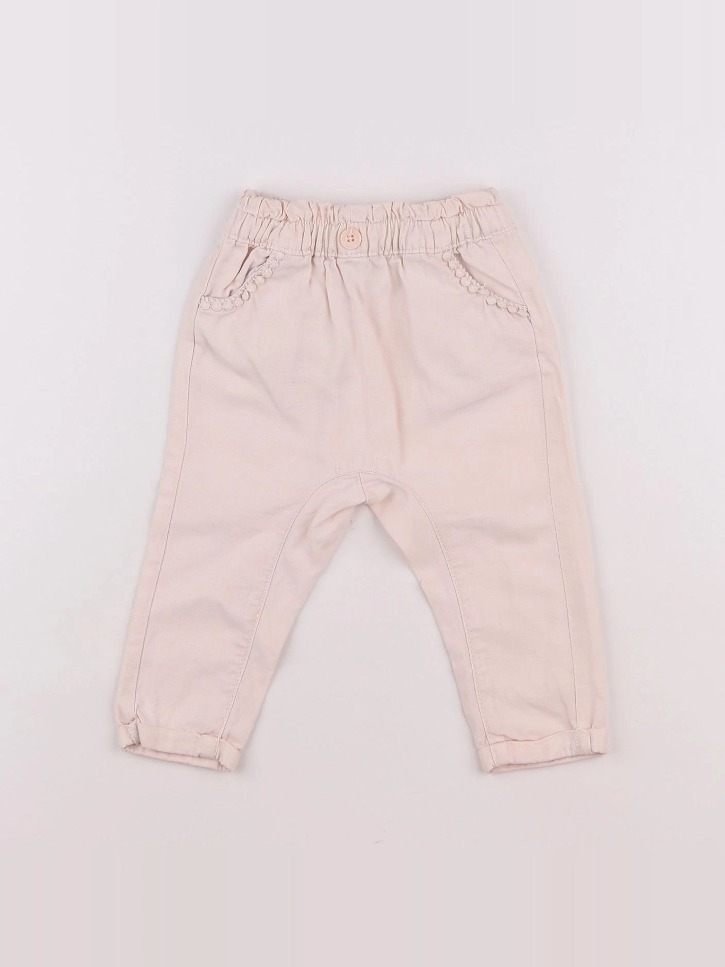 Tape à l'oeil - pantalon rose - 18 mois