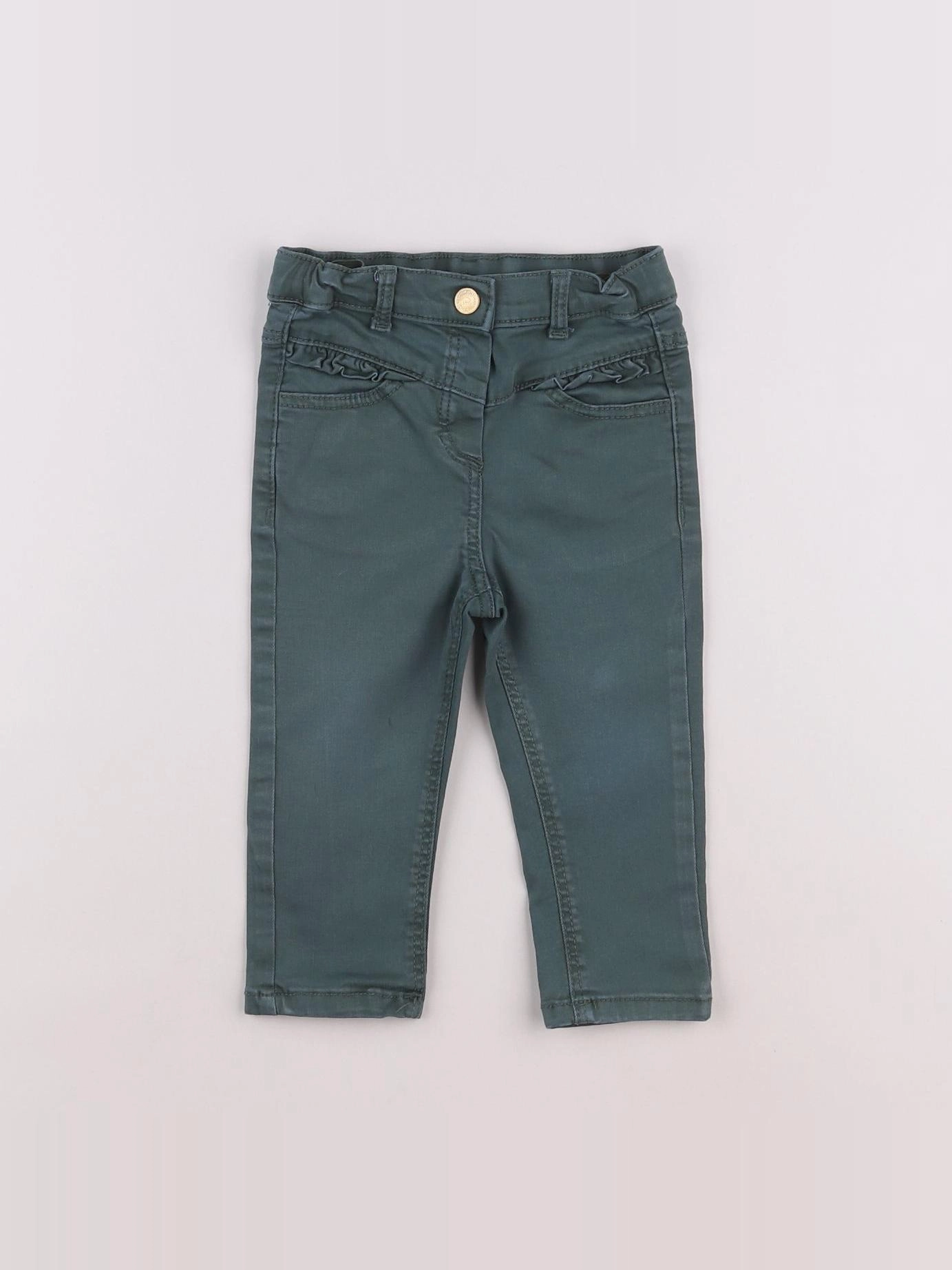 Tape à l'oeil - pantalon vert - 18 mois
