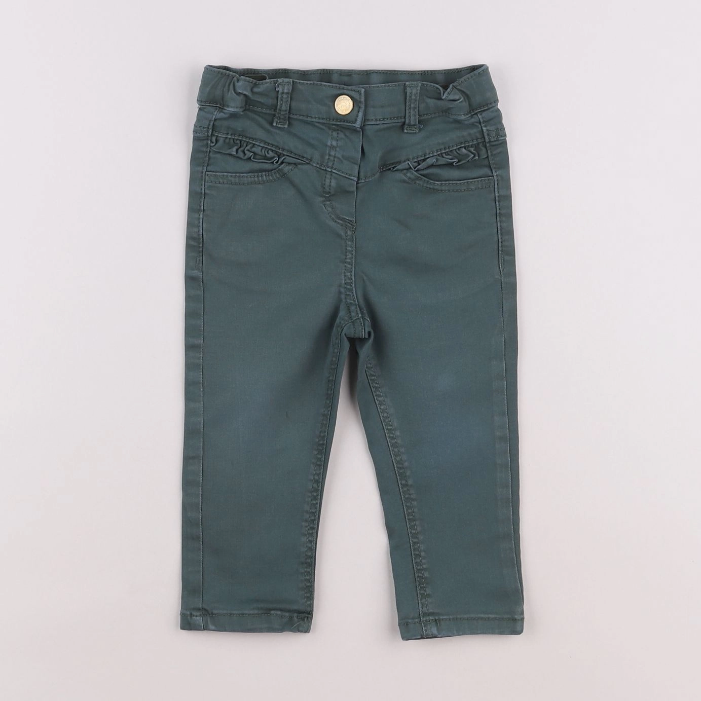 Tape à l'oeil - pantalon vert - 18 mois