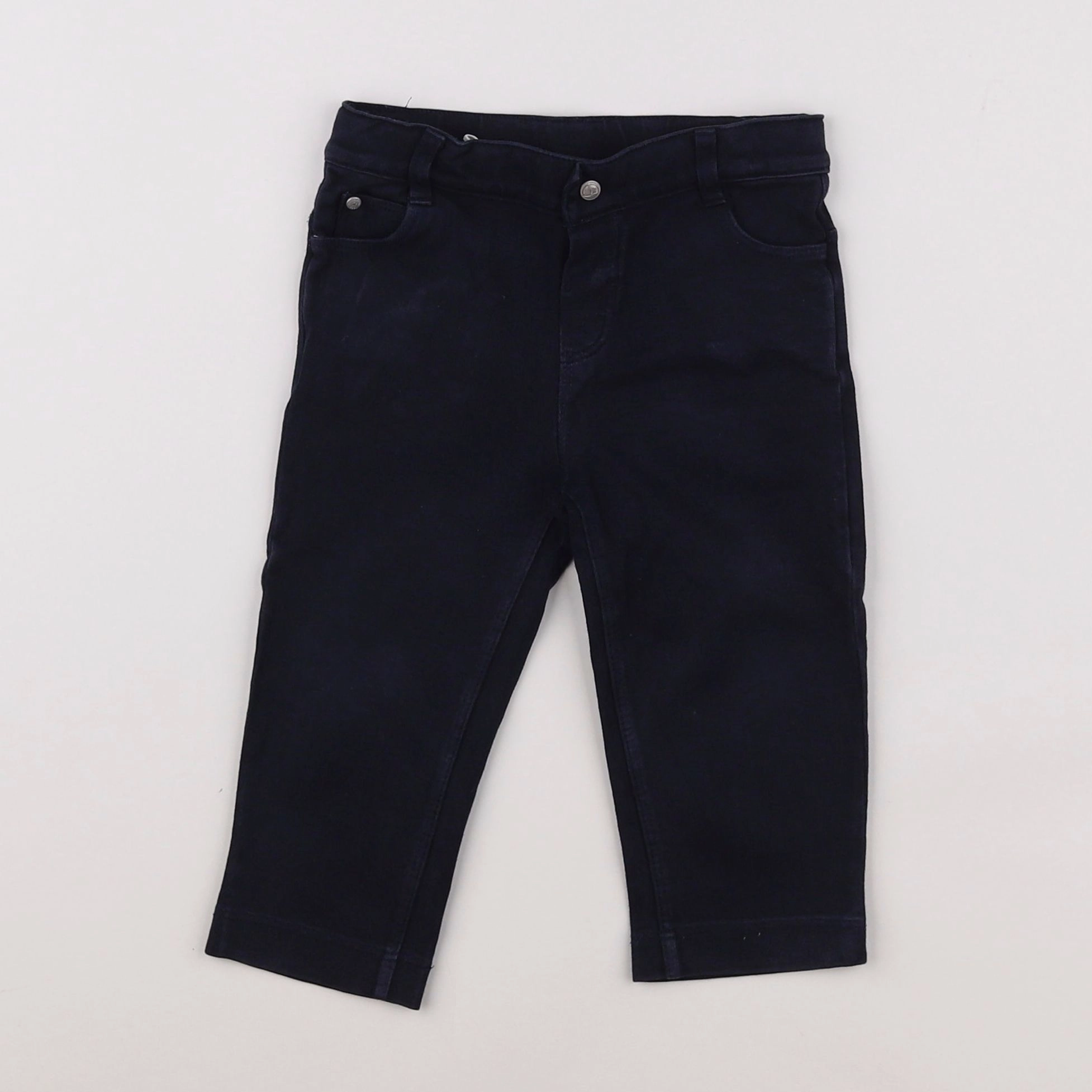 Petit Bateau - jean bleu - 12 mois