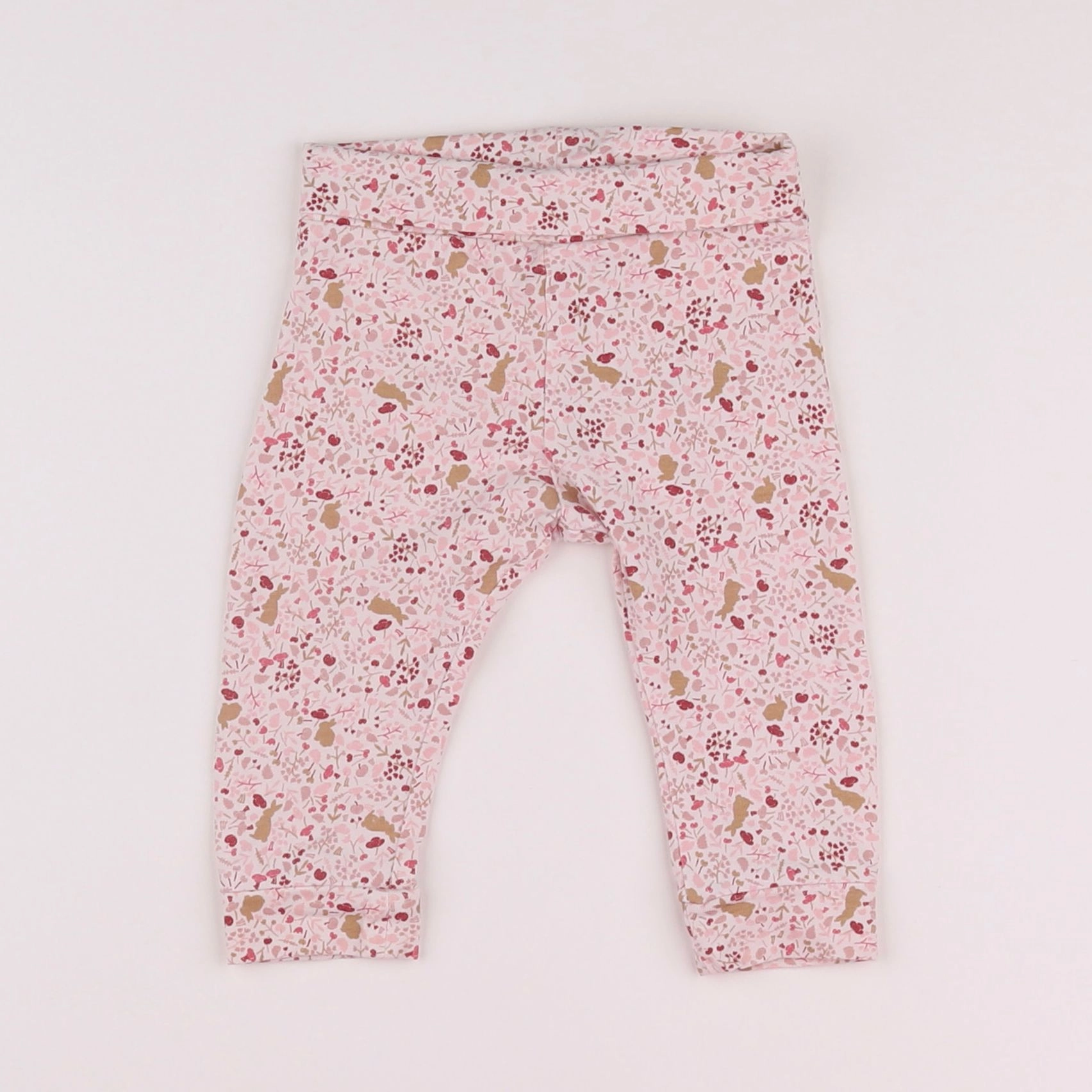 Vertbaudet - legging rose - 6 mois