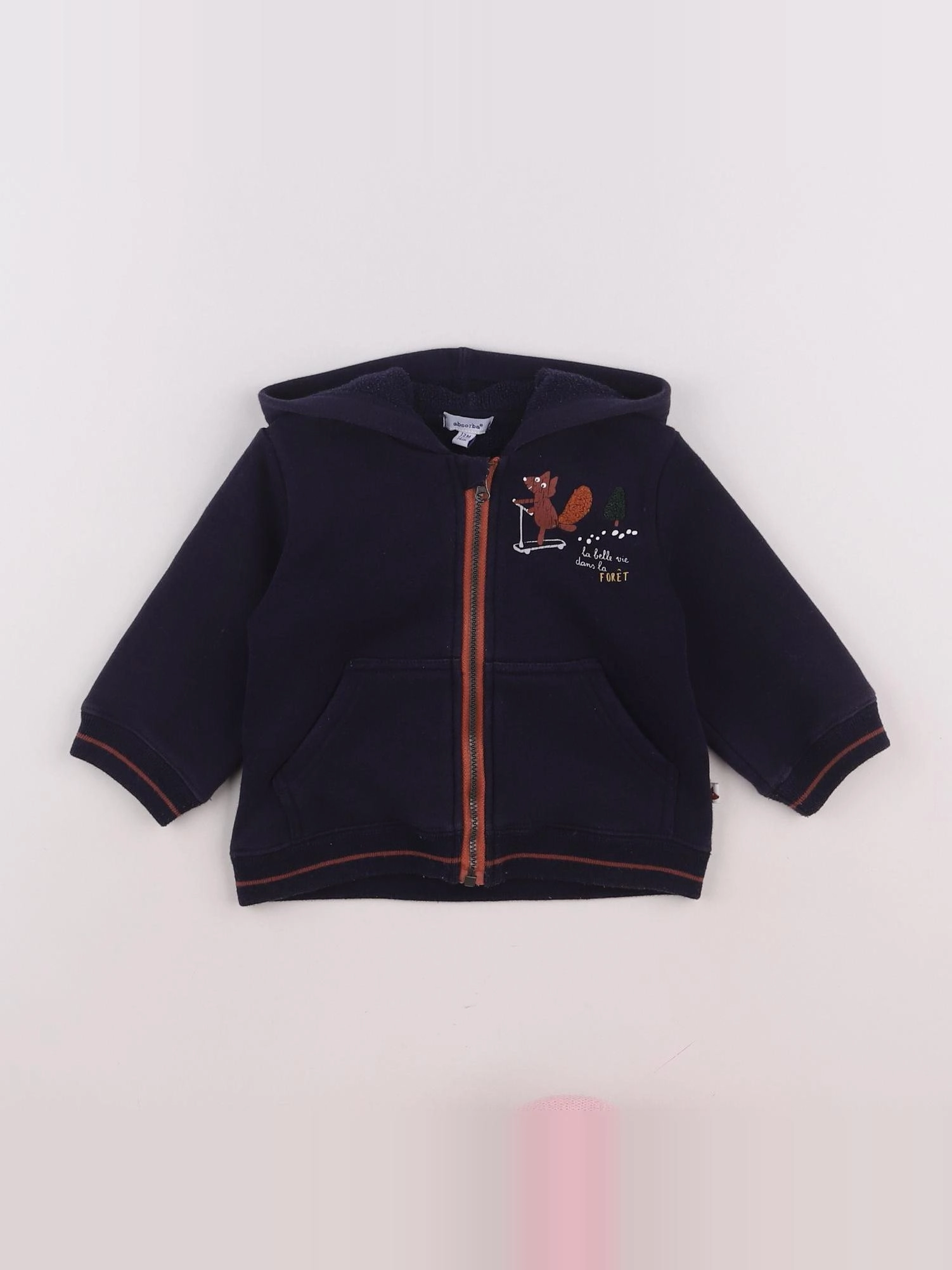 Absorba - sweat bleu - 12 mois