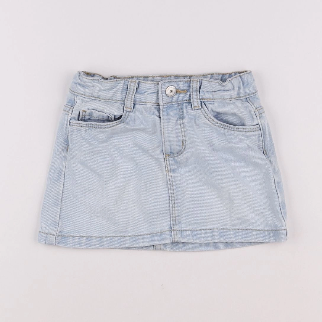 Vertbaudet - jupe bleu - 3 ans