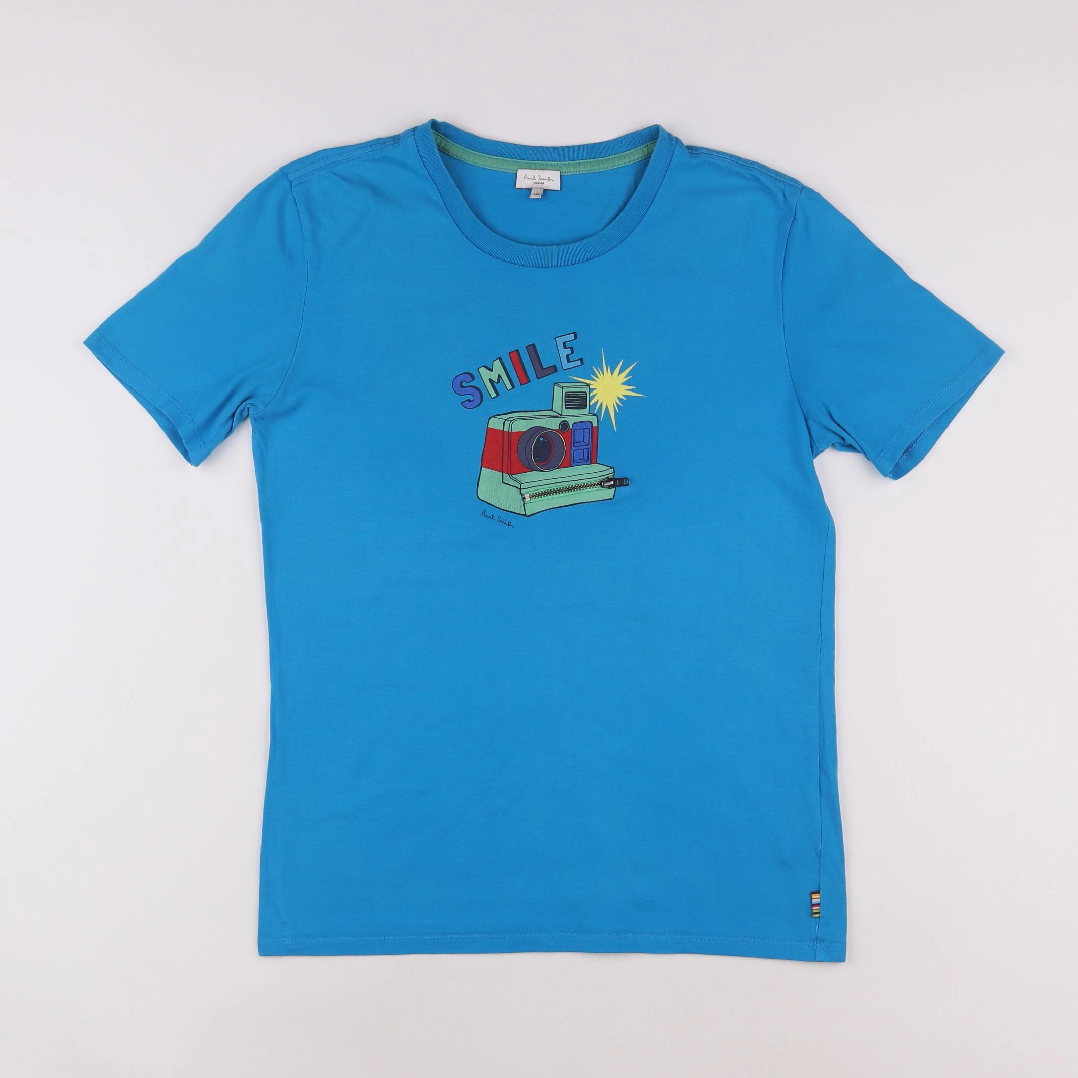 Paul Smith - tee-shirt bleu - 14 ans