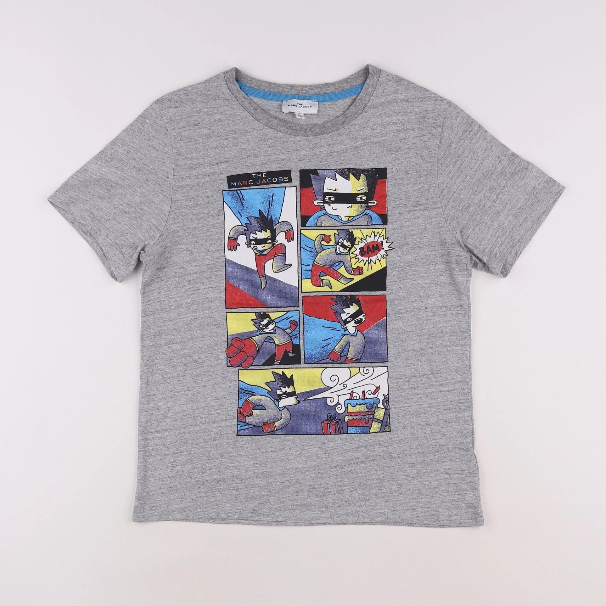 Little marc jacobs - tee-shirt gris - 12 ans