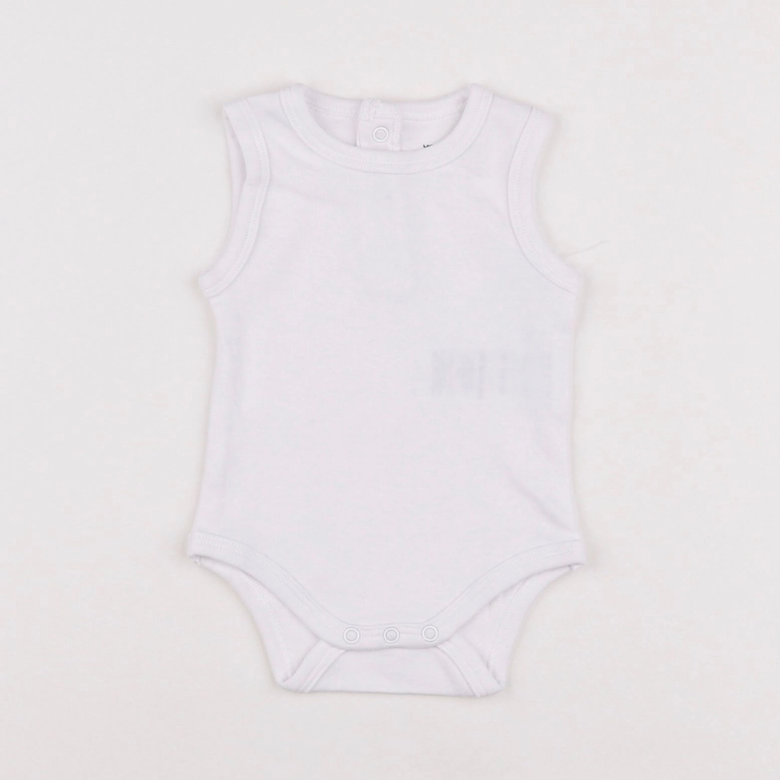 Vertbaudet - body blanc - 3 mois