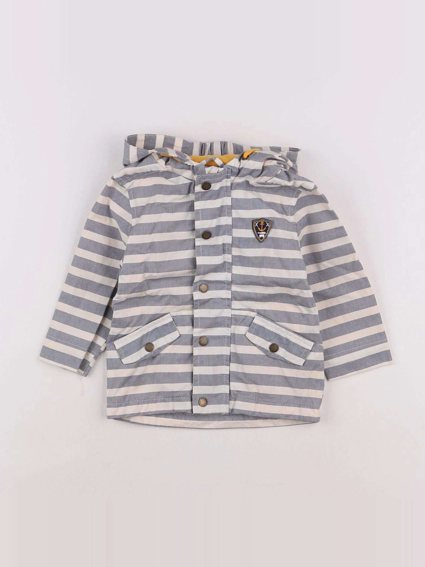 Vertbaudet - imperméable gris - 12 mois