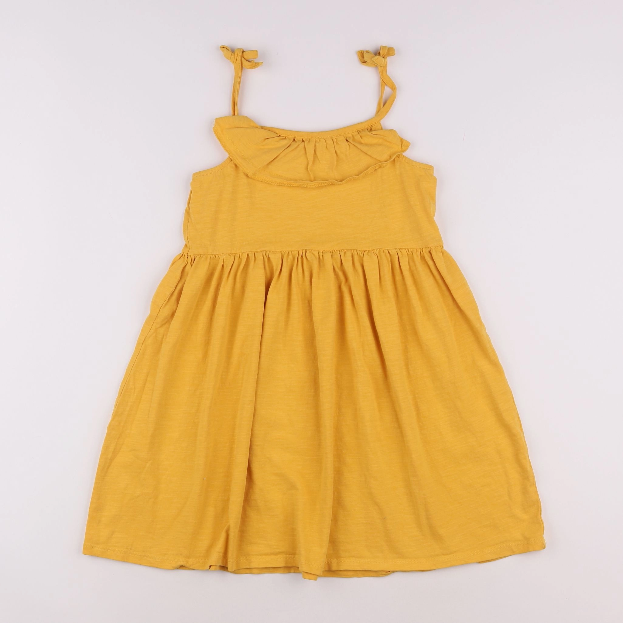 Vertbaudet - robe jaune - 10 ans