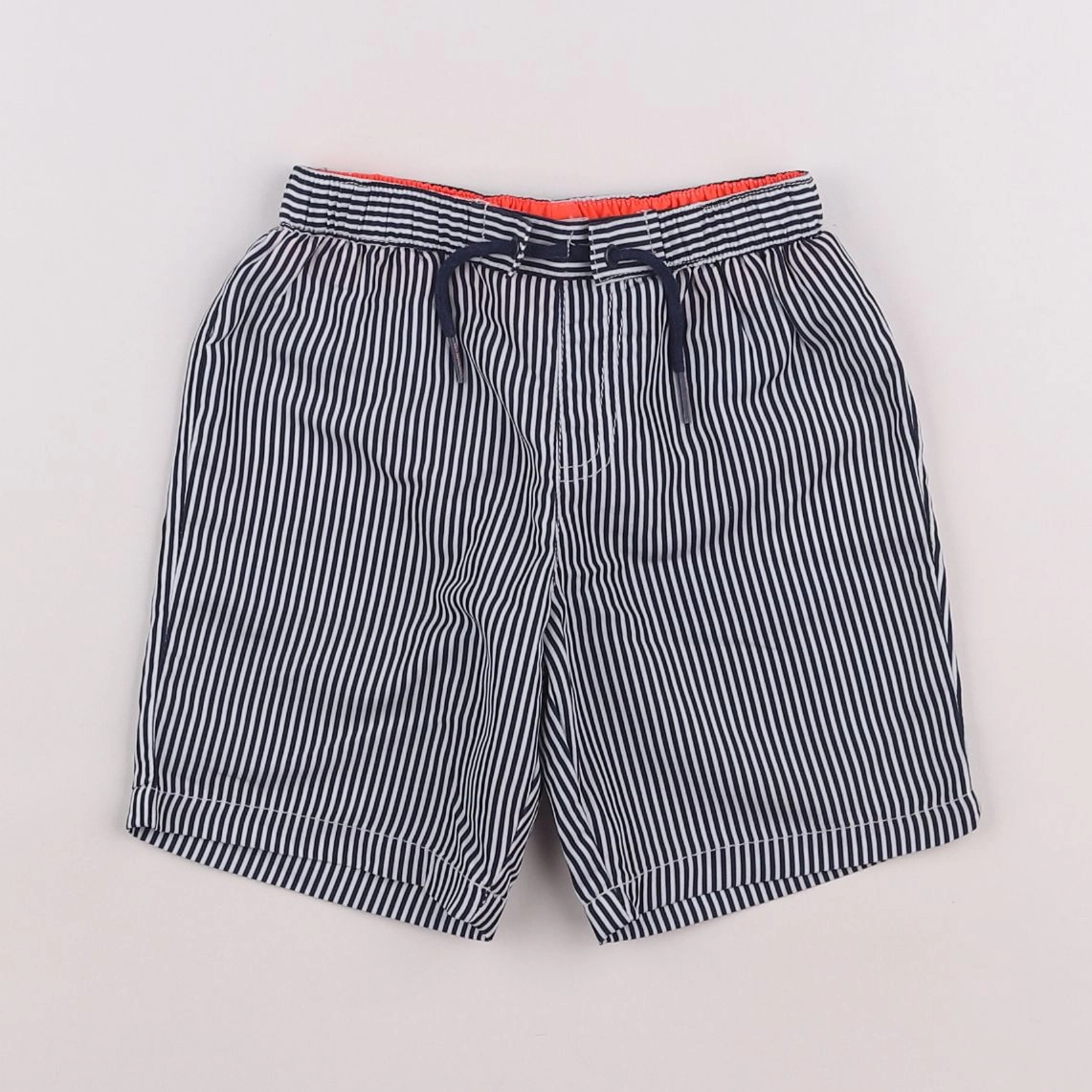 Vertbaudet - maillot de bain bleu, blanc - 3 ans