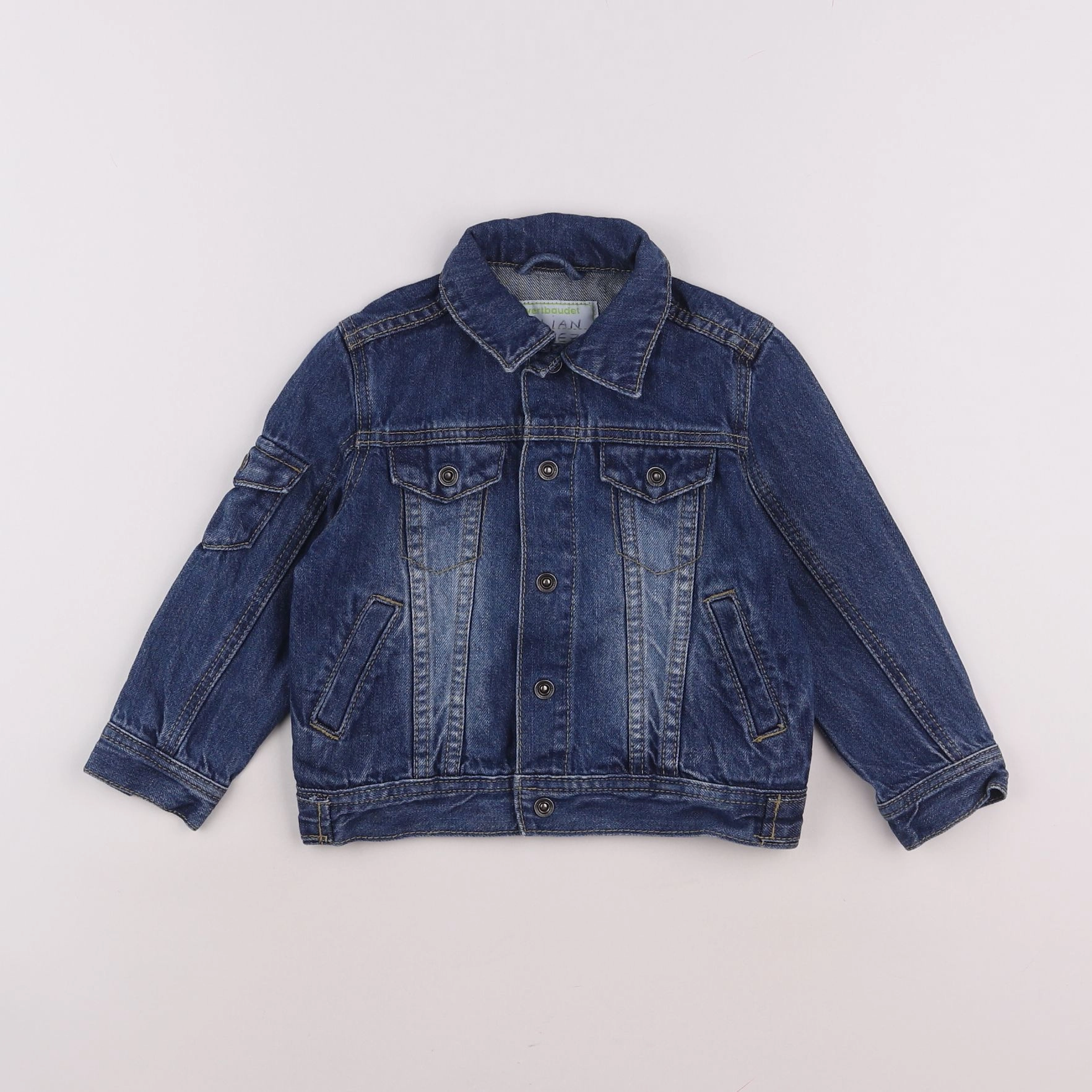 Vertbaudet - veste bleu - 3 ans