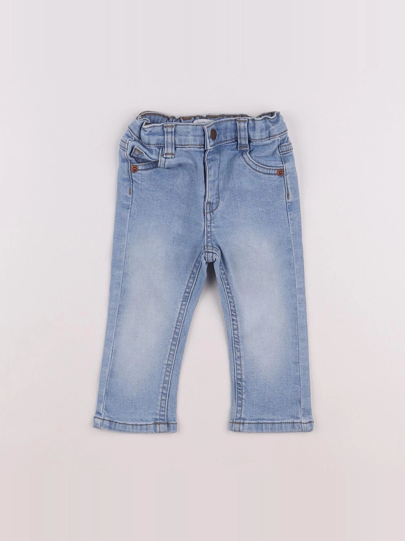 Vertbaudet - jean bleu - 9 mois