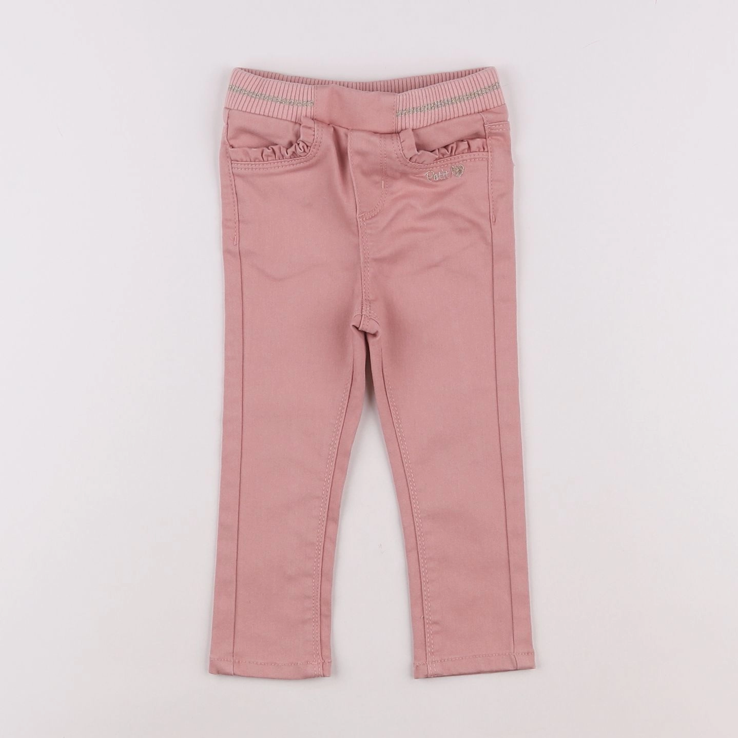 Vertbaudet - jegging rose - 2 ans