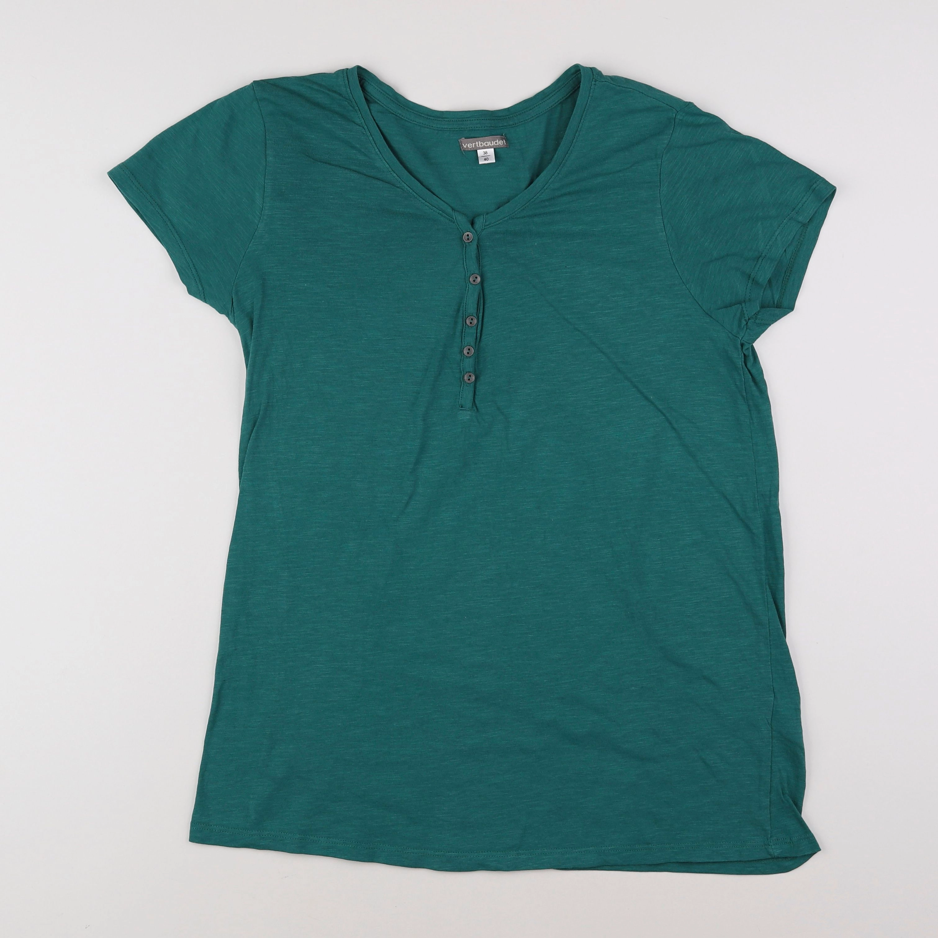 Vertbaudet - tee-shirt grossesse vert - 38 à 40