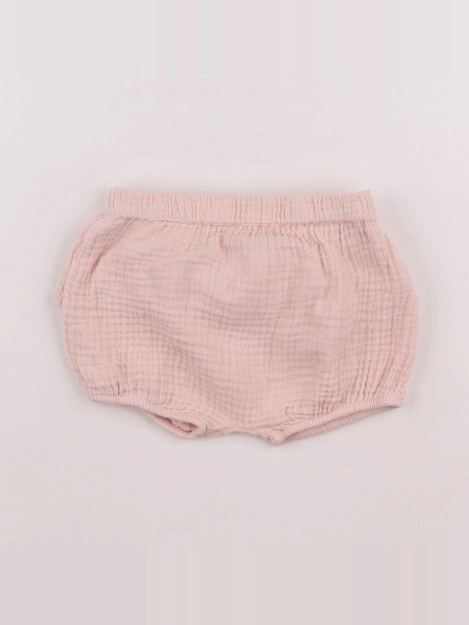 Vertbaudet - bloomer volants au dos rose - 12 mois