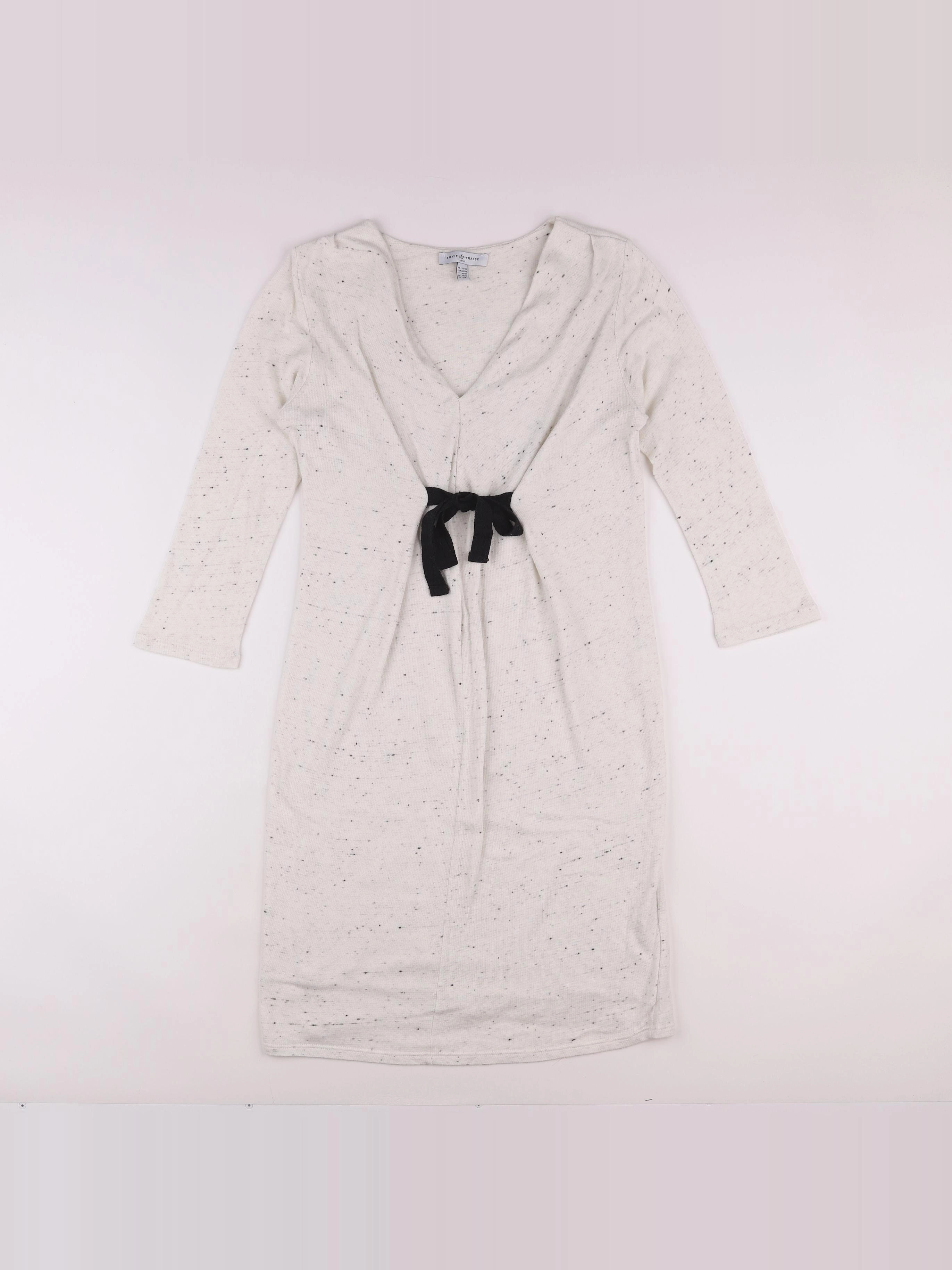 Envie de fraise - robe grossesse blanc, noir - 38 à 40