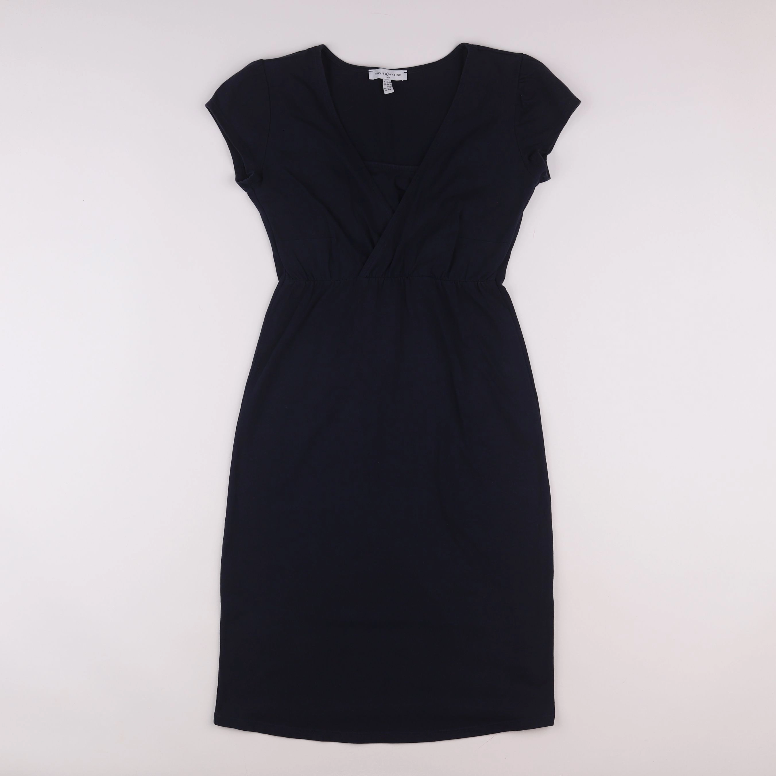 Envie de fraise - robe grossesse bleu - 36 à 38