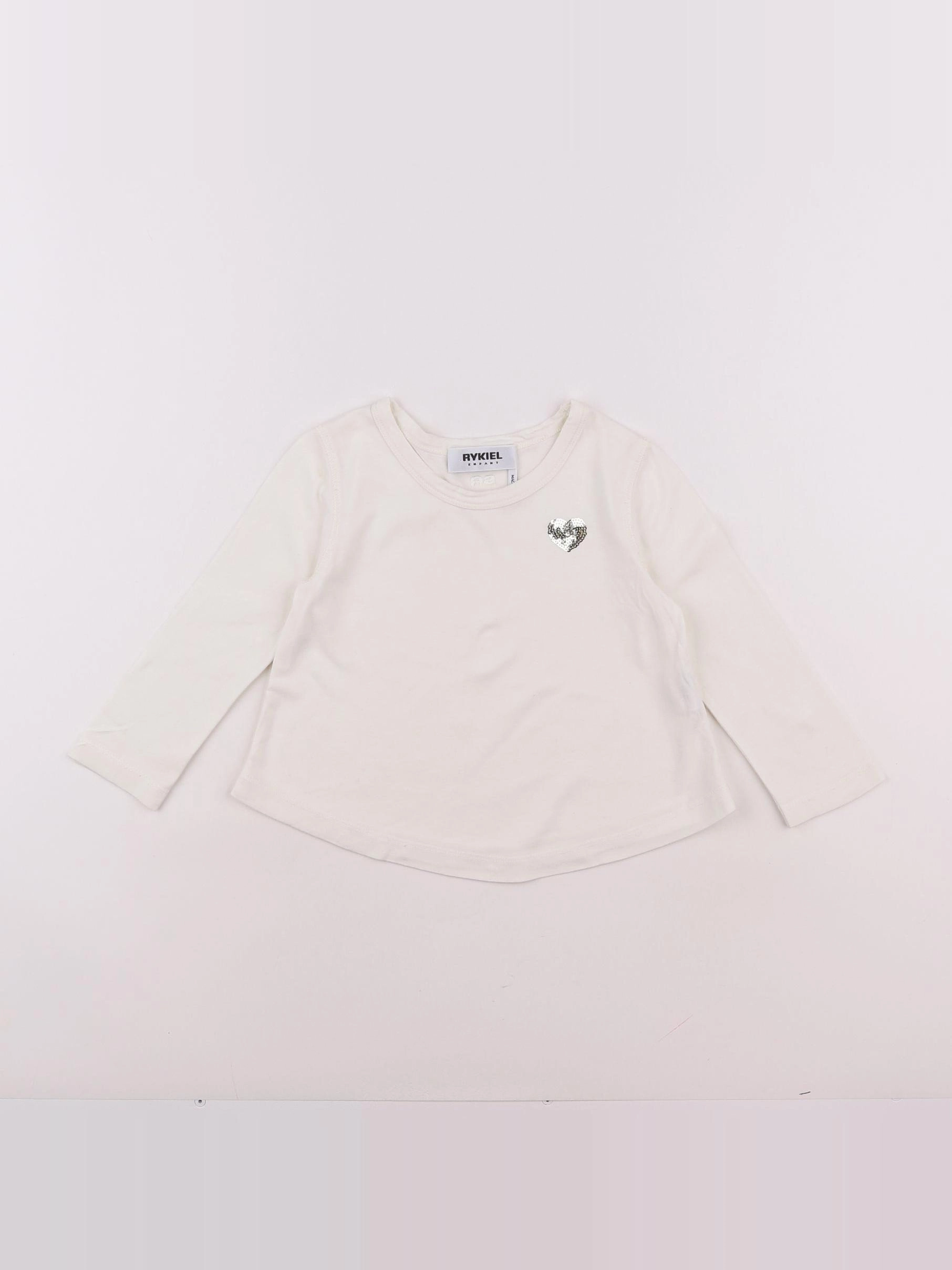 Sonia Rykiel - tee-shirt blanc - 2 ans