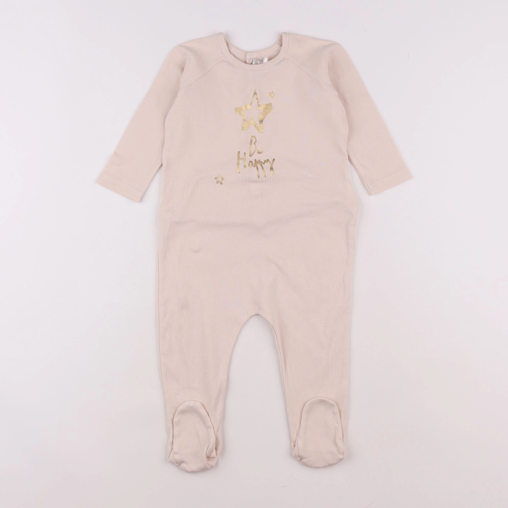 Bonpoint - pyjama coton rose - 12 mois