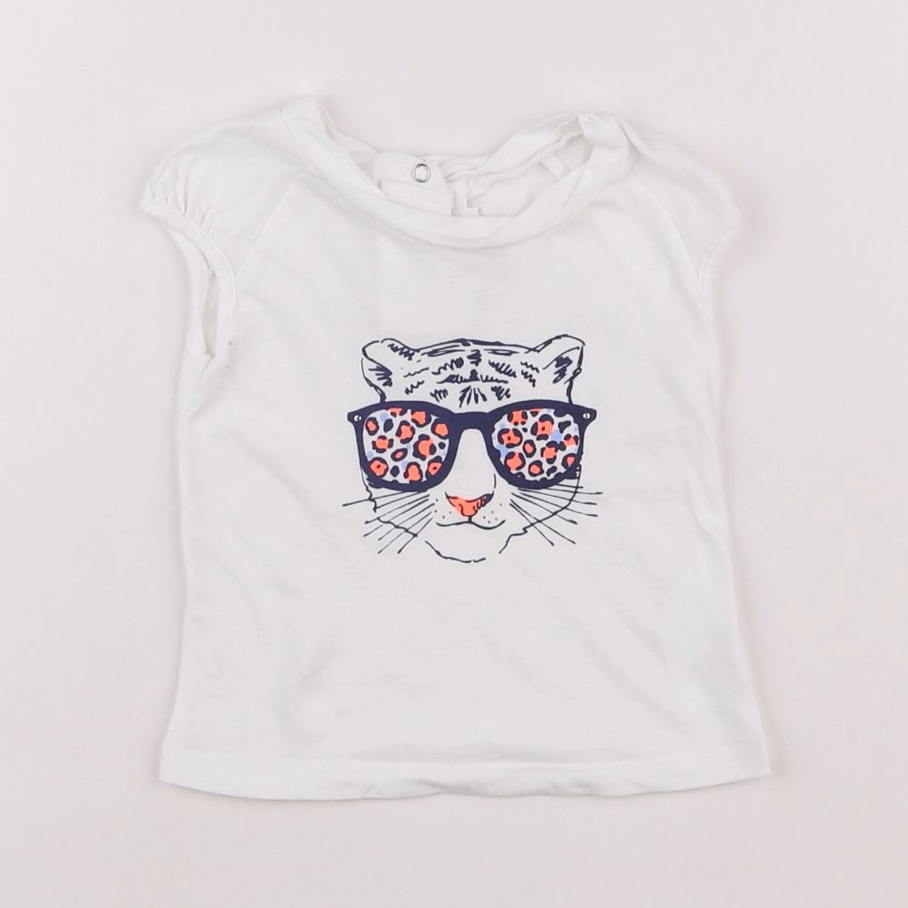 Absorba - tee-shirt blanc - 12 mois