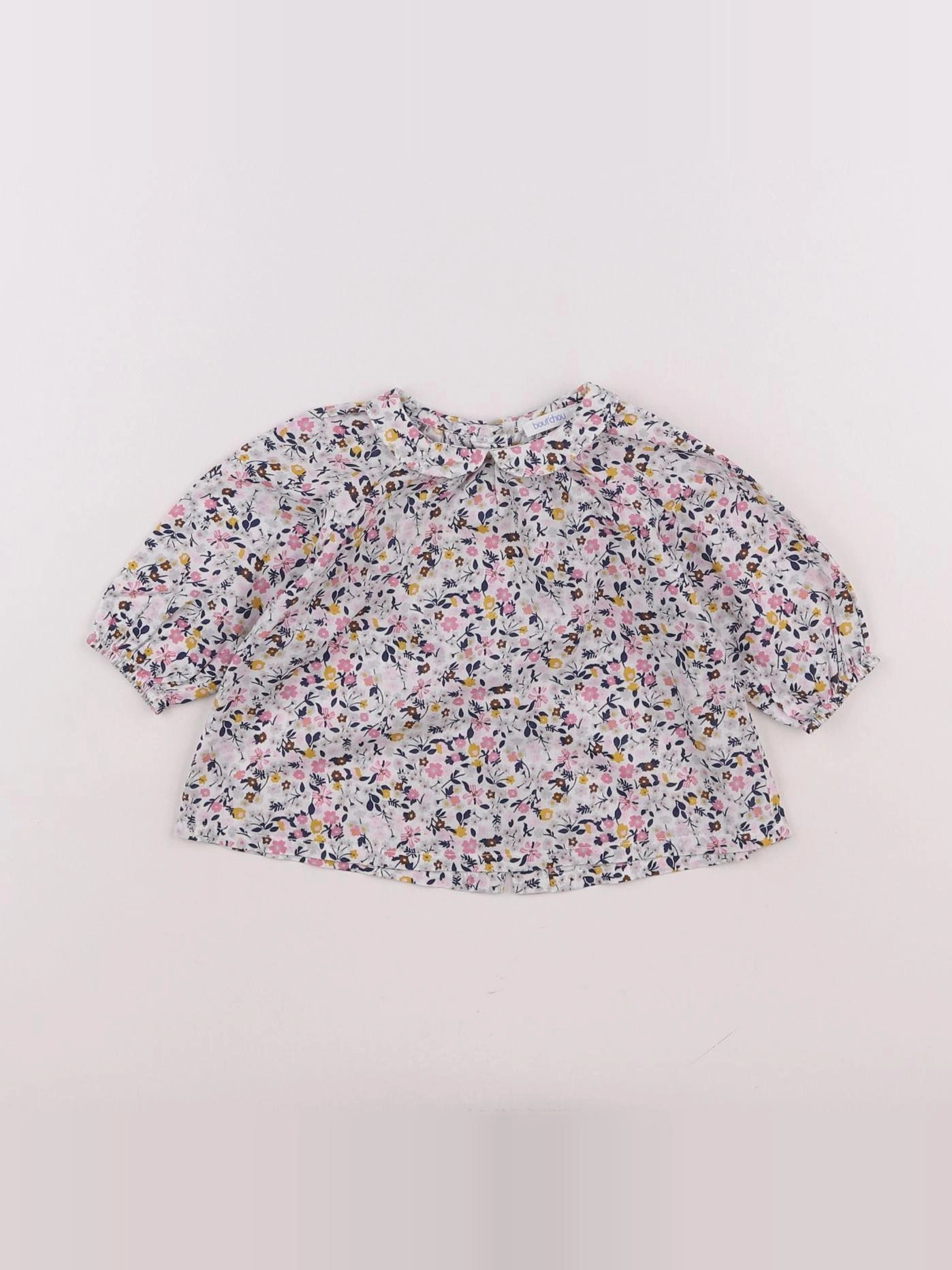Boutchou - blouse multicolore - 3 mois