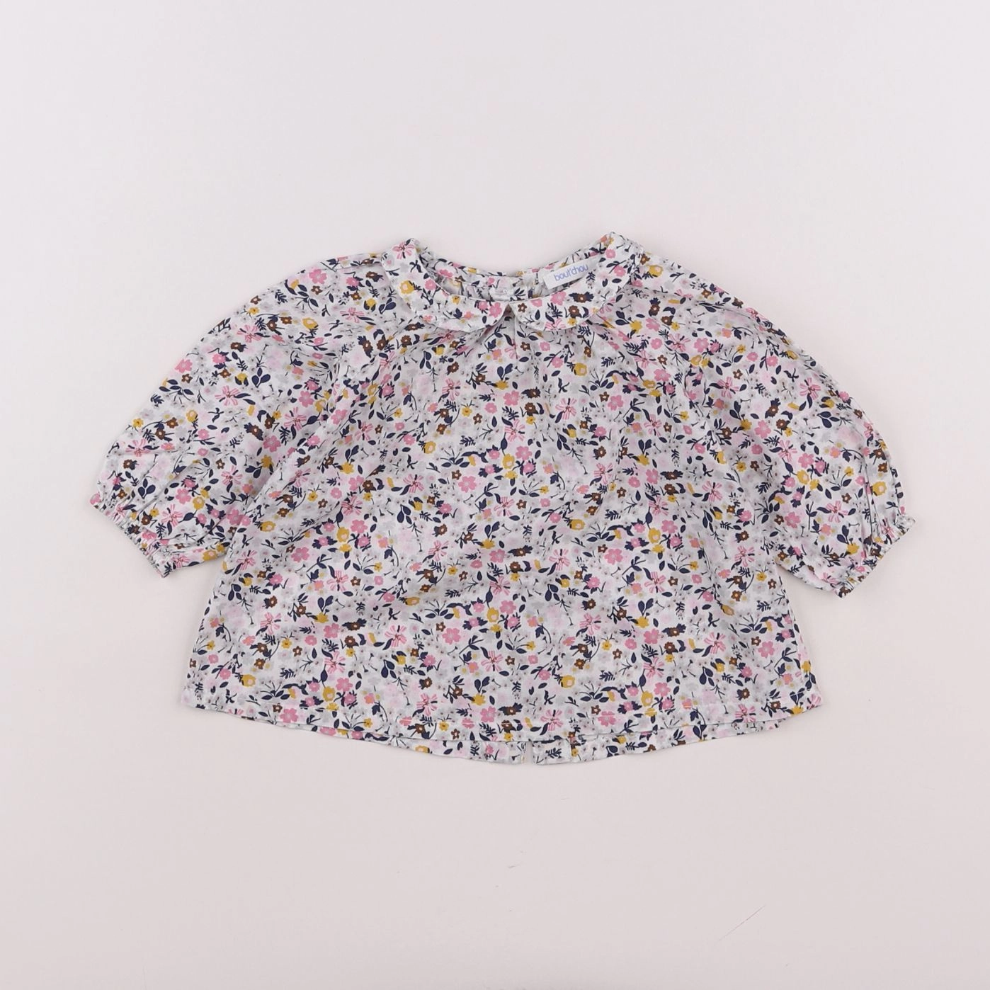 Boutchou - blouse multicolore - 3 mois