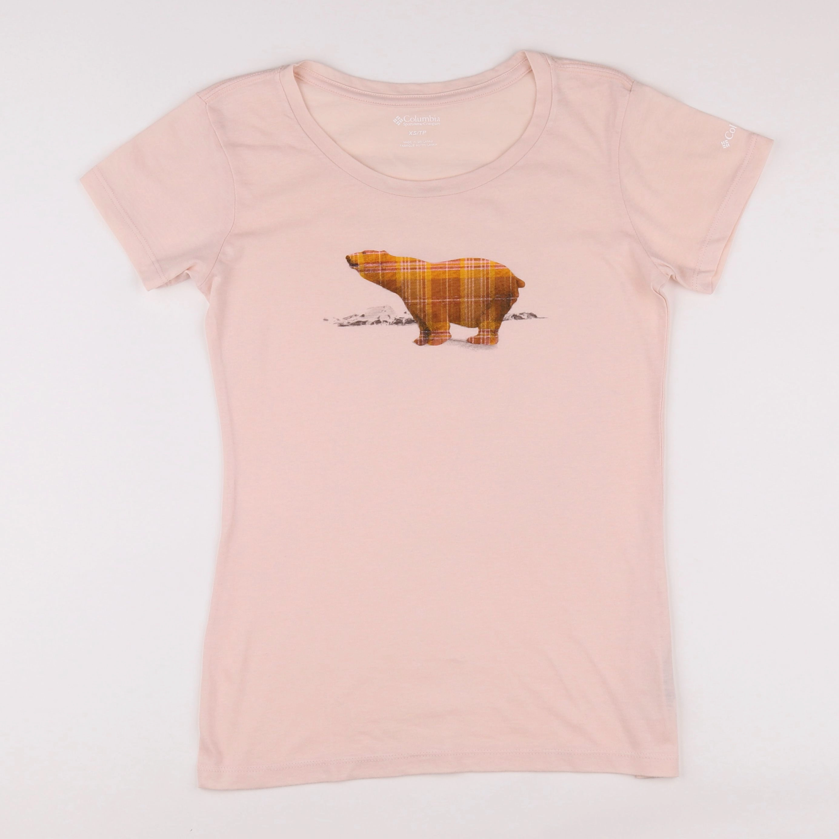 Columbia - tee-shirt rose - 11/12 ans