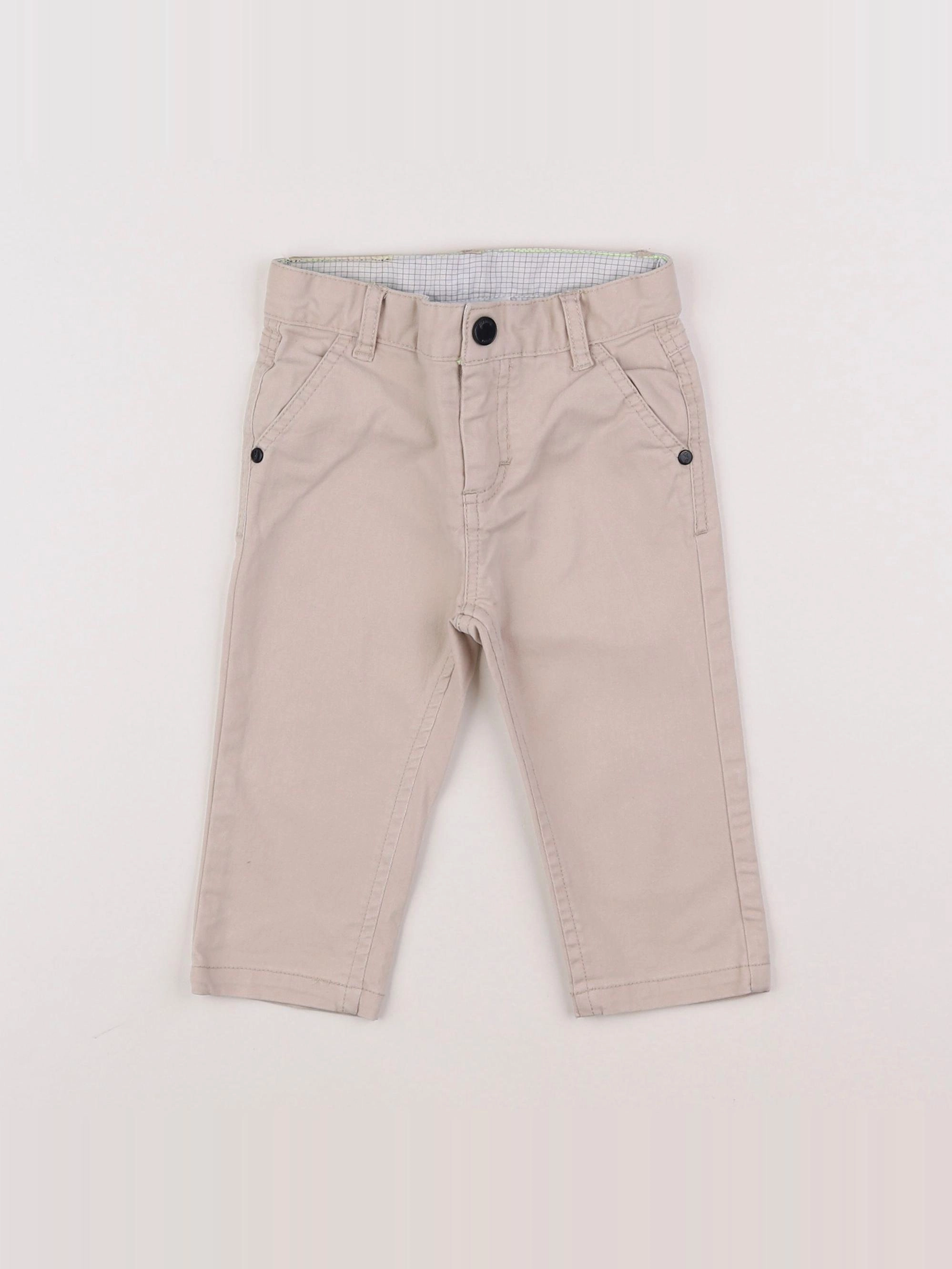 Jacadi - pantalon beige - 12 mois