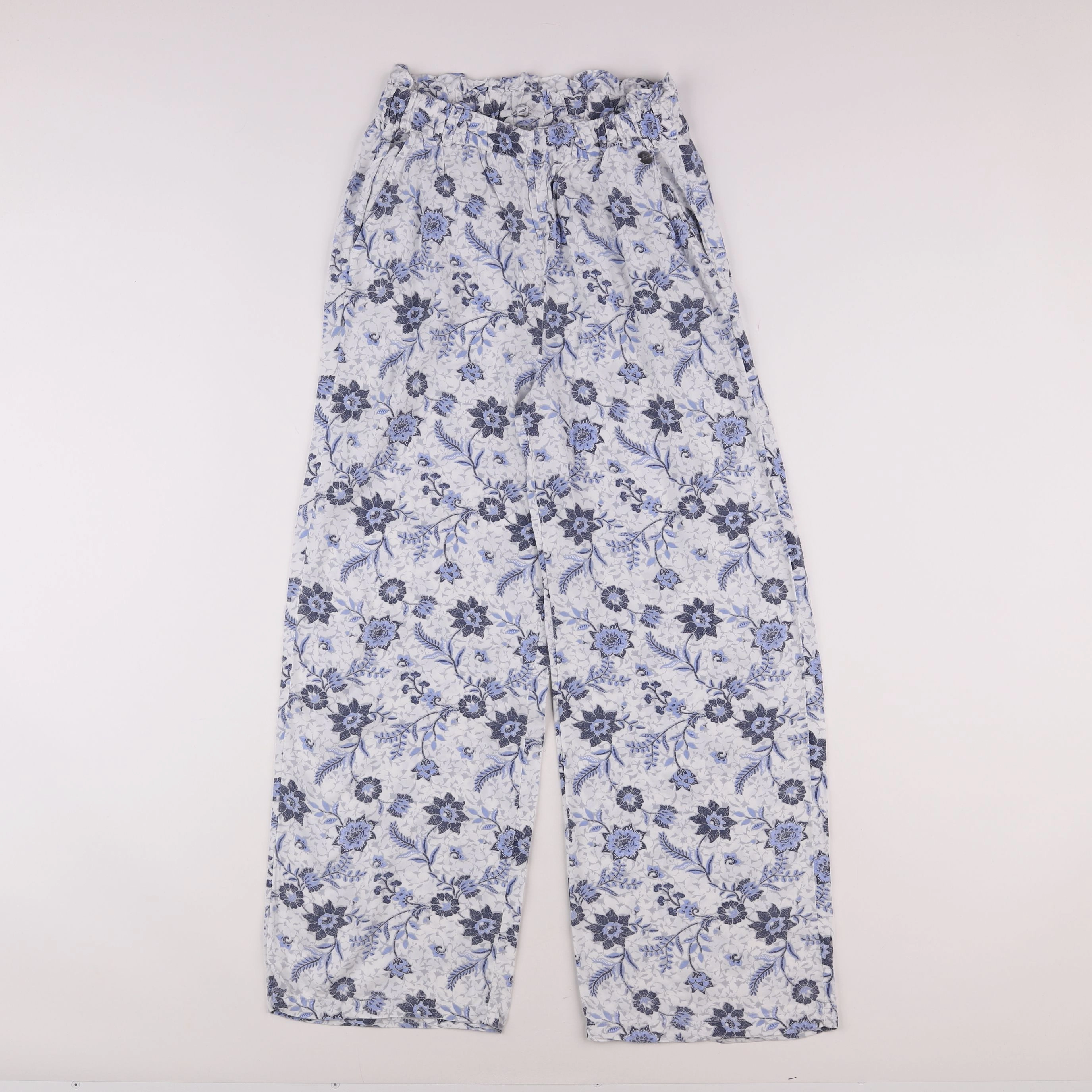 Pepe Jeans - pantalon blanc, bleu - 11 ans