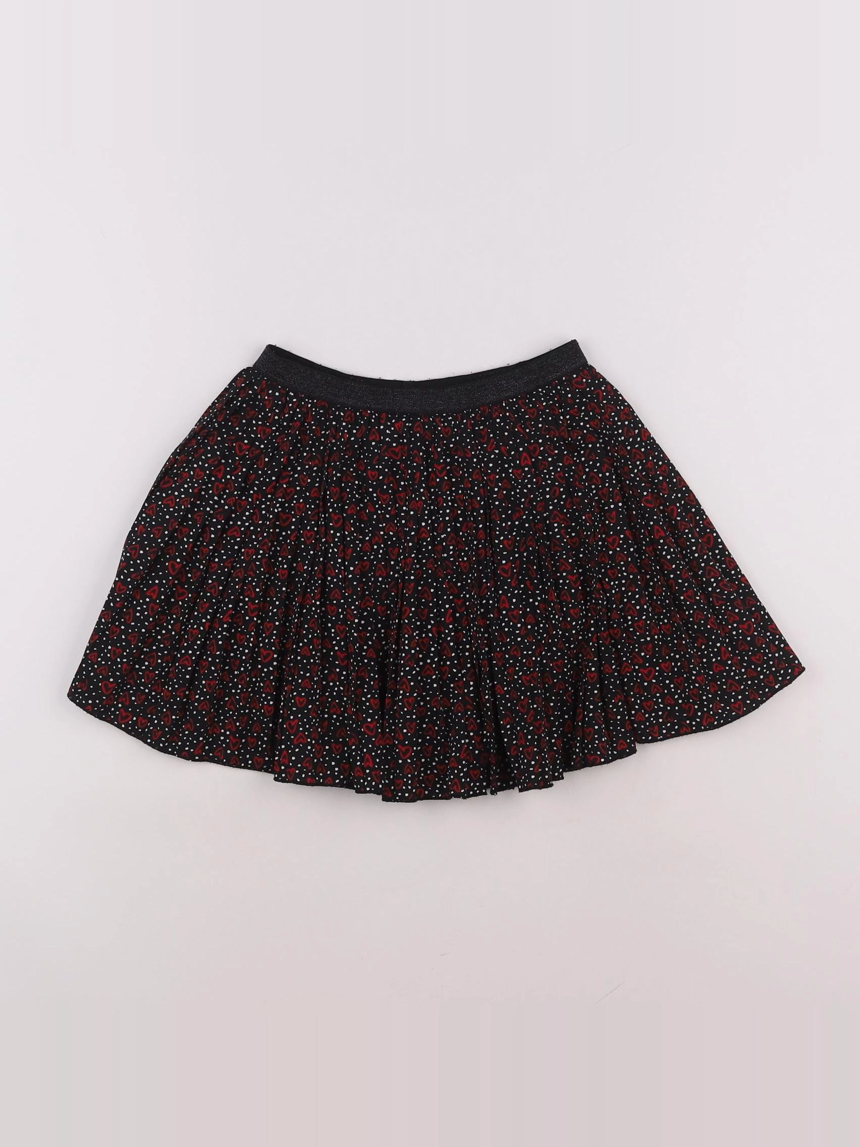 Tape à l'oeil - jupe noir, rouge - 5 ans