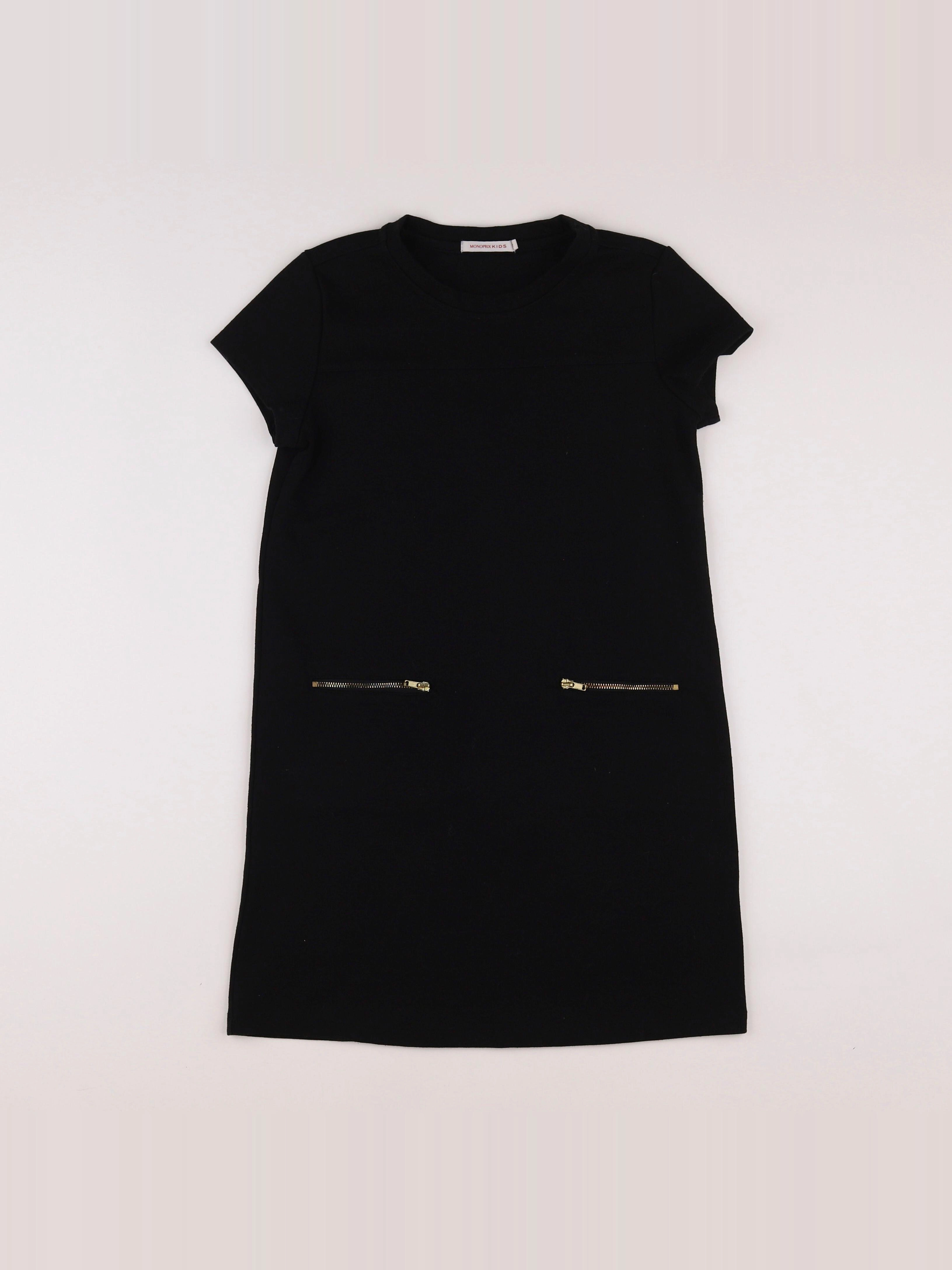 Monoprix - robe noir - 12 ans