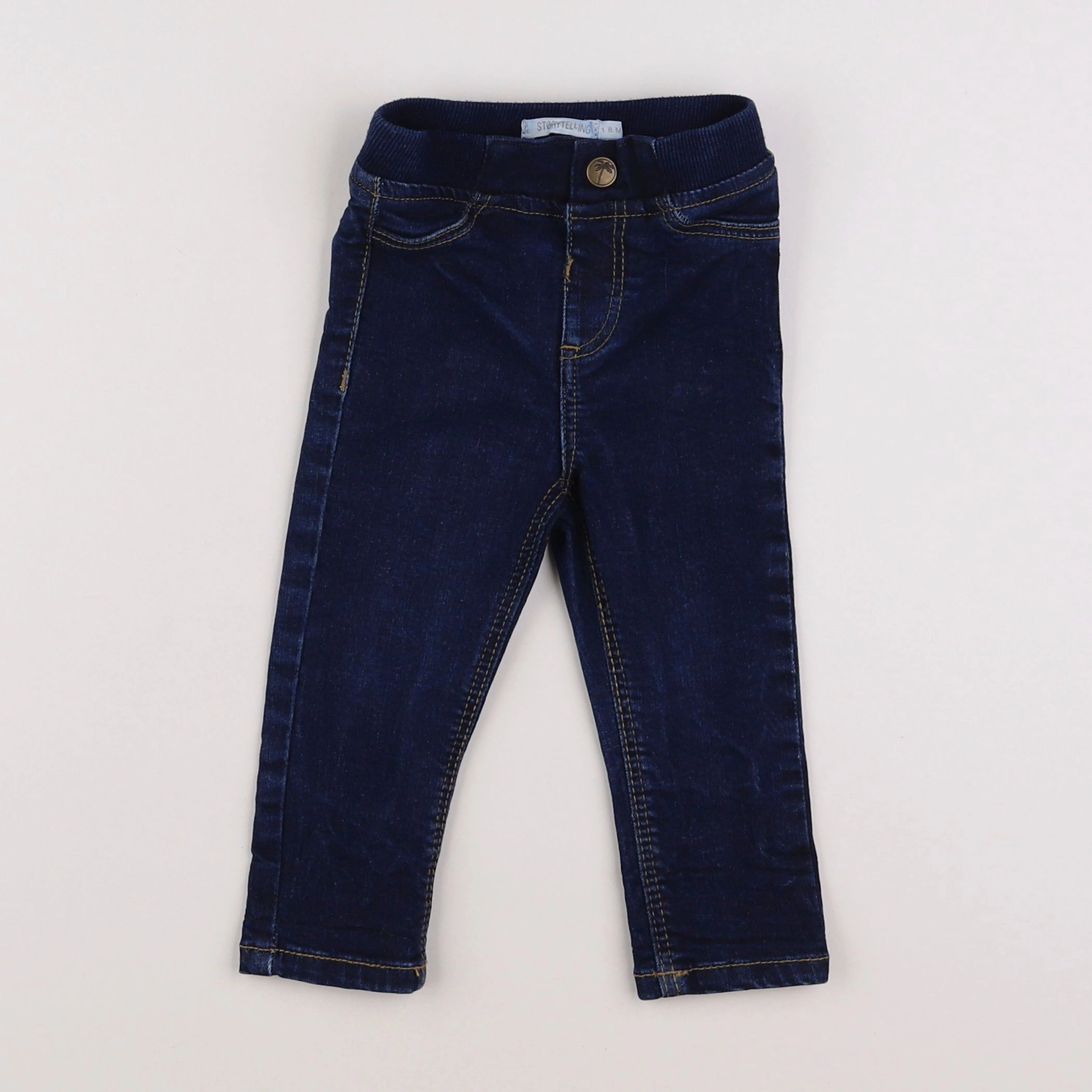 Storytelling - jegging bleu - 18 mois