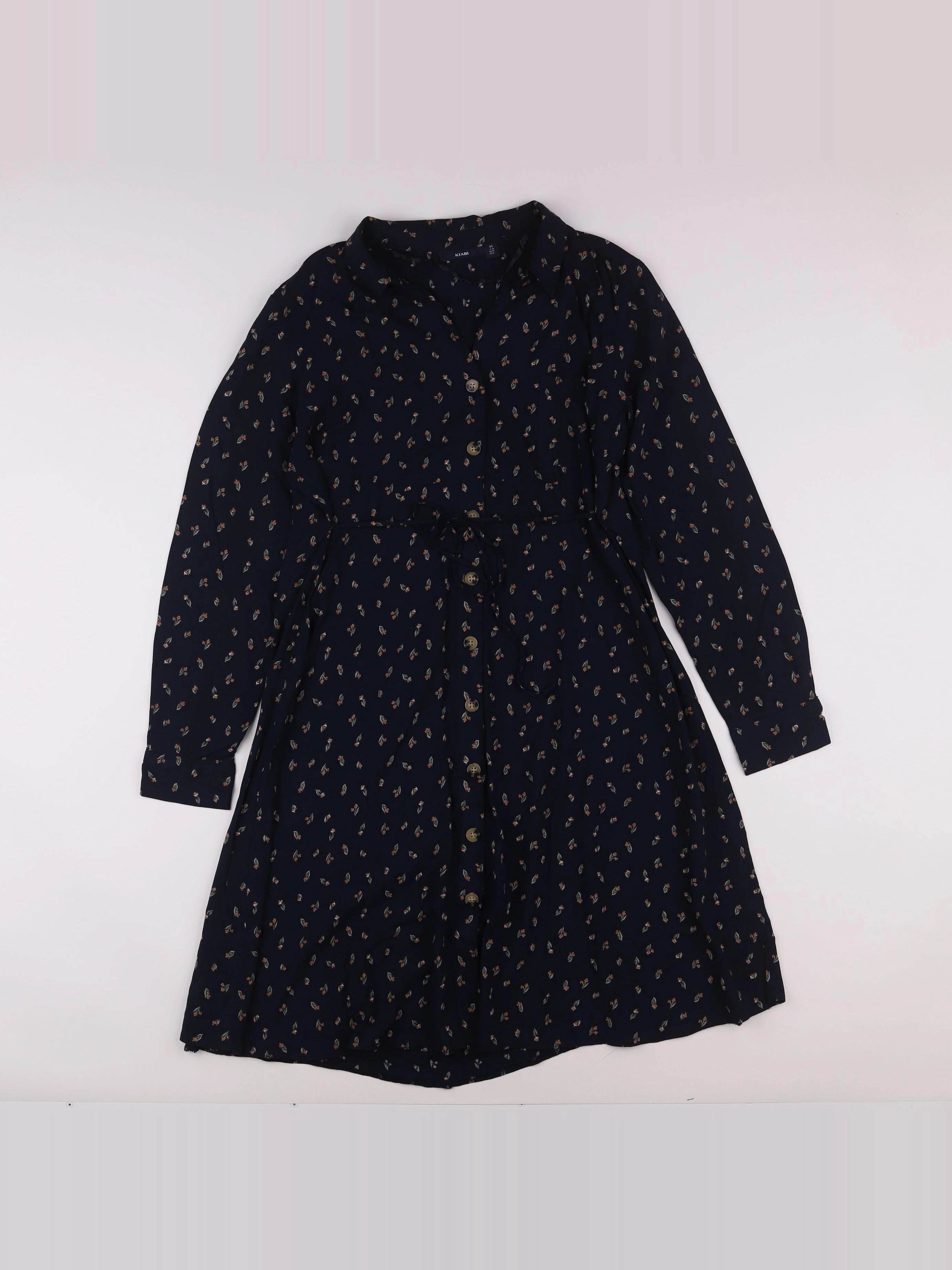 Kiabi - robe grossesse, allaitement bleu - 44