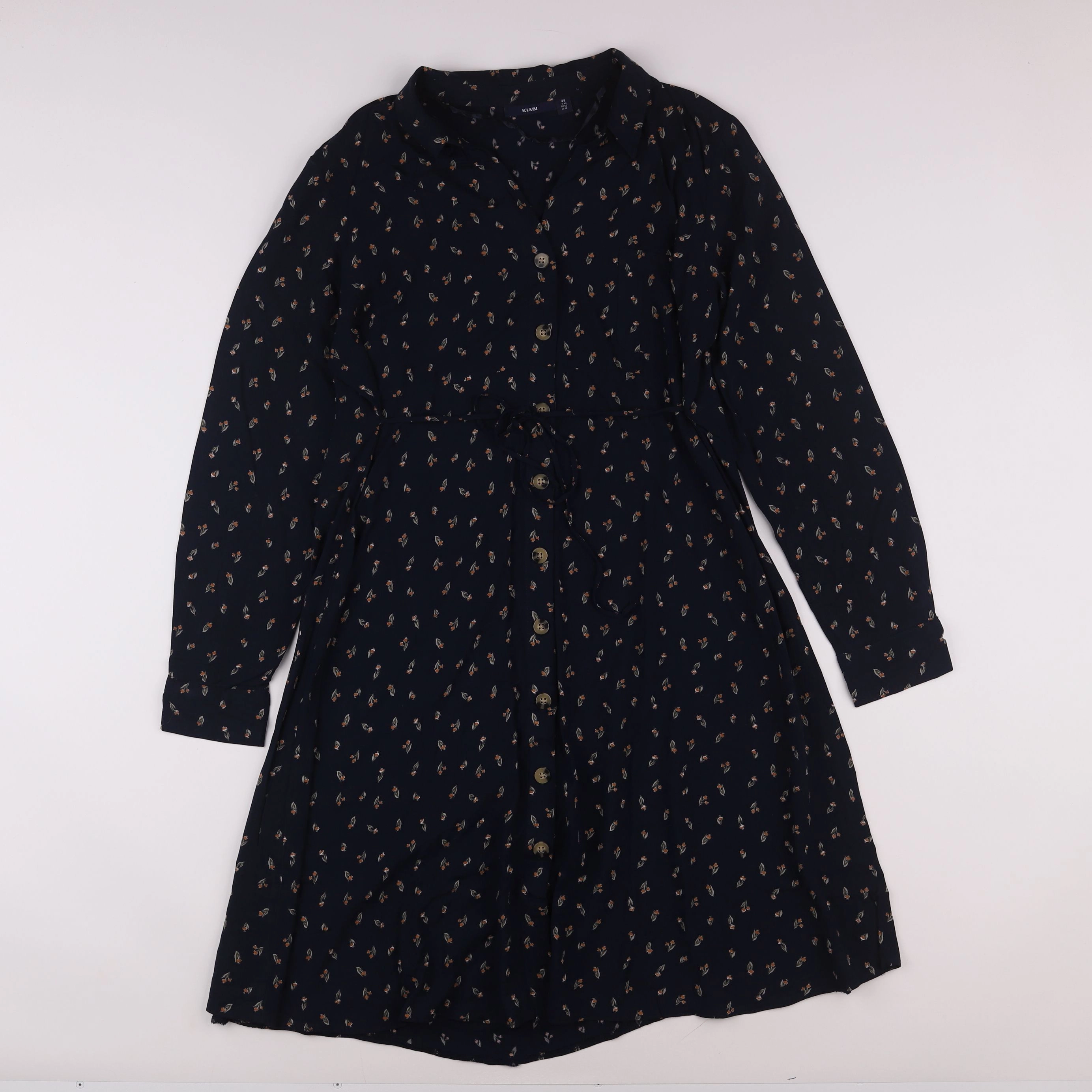 Kiabi - robe grossesse, allaitement bleu - 44
