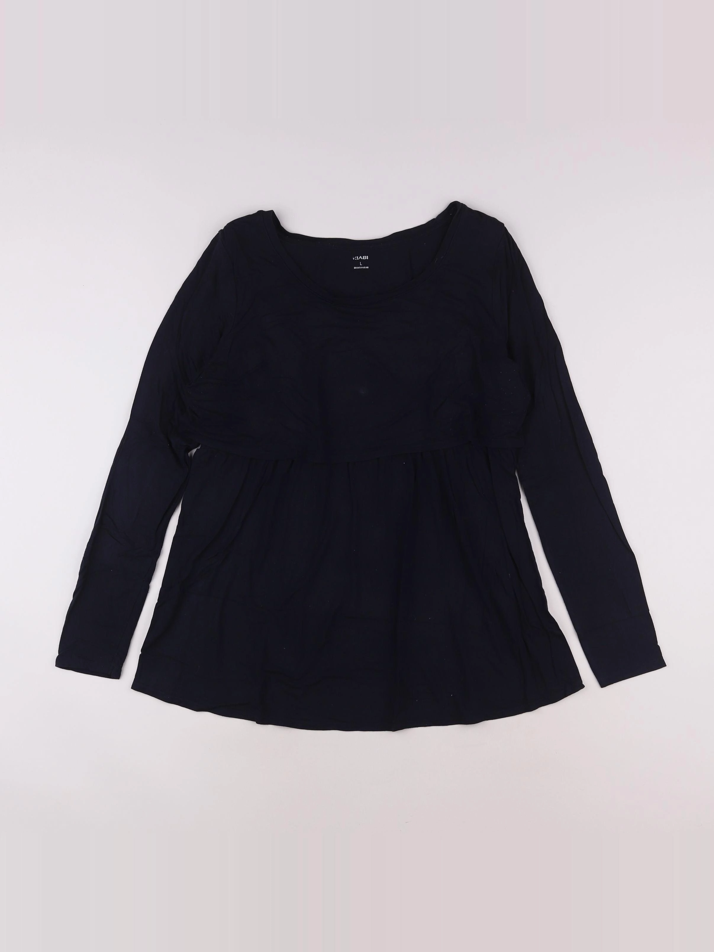 Kiabi - tee-shirt grossesse, allaitement bleu - 42 à 44