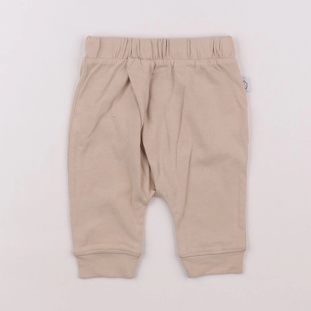 Vertbaudet - legging beige - 3 mois