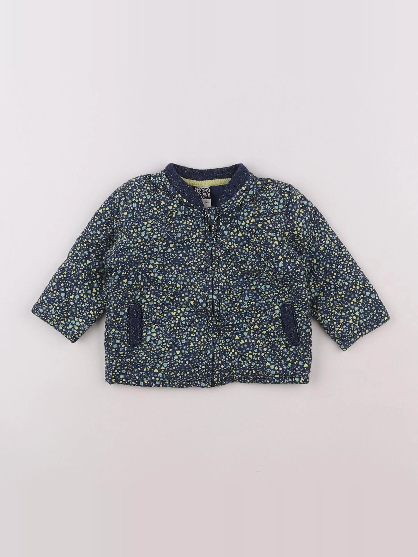 Tape à l'oeil - veste bleu, jaune - 6 mois