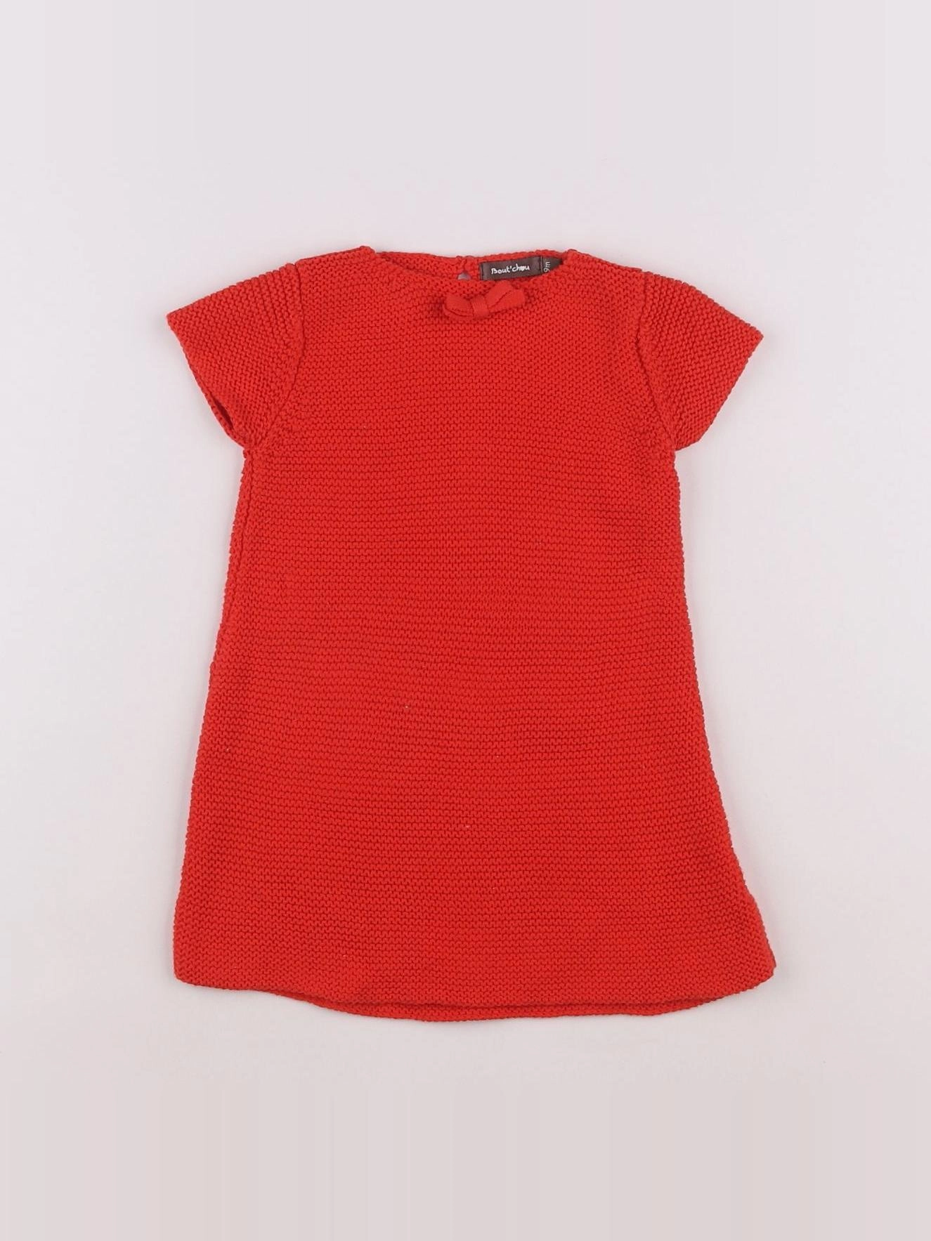 Boutchou - robe rouge - 9 mois