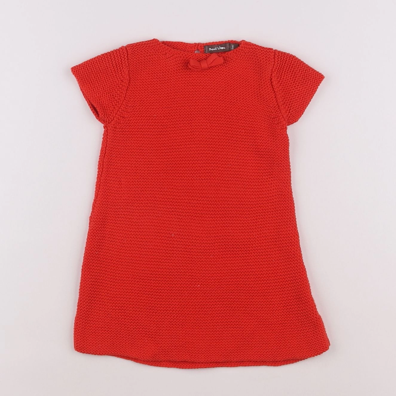 Boutchou - robe rouge - 9 mois