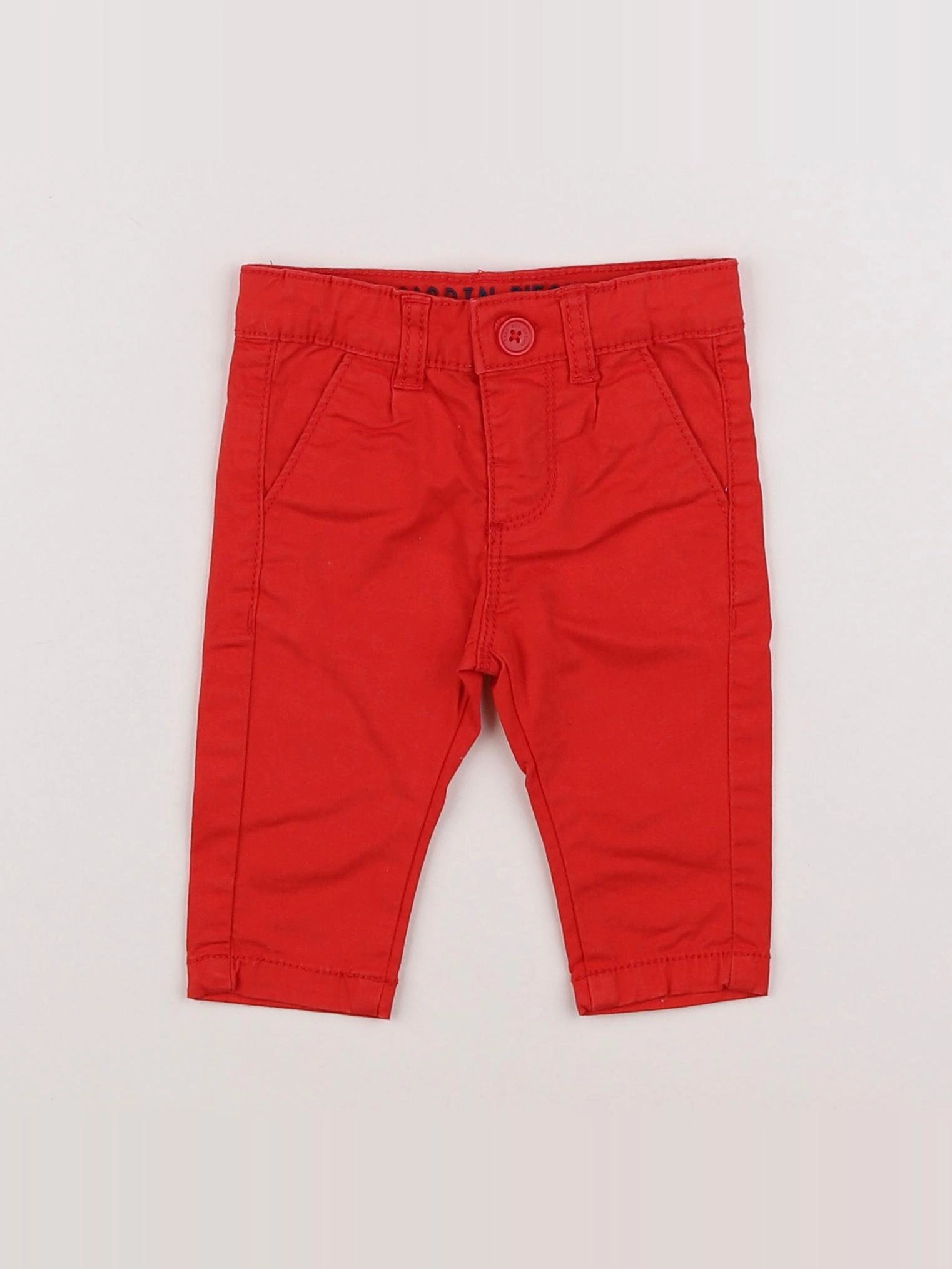 Tape à l'oeil - pantalon rouge - 3 mois