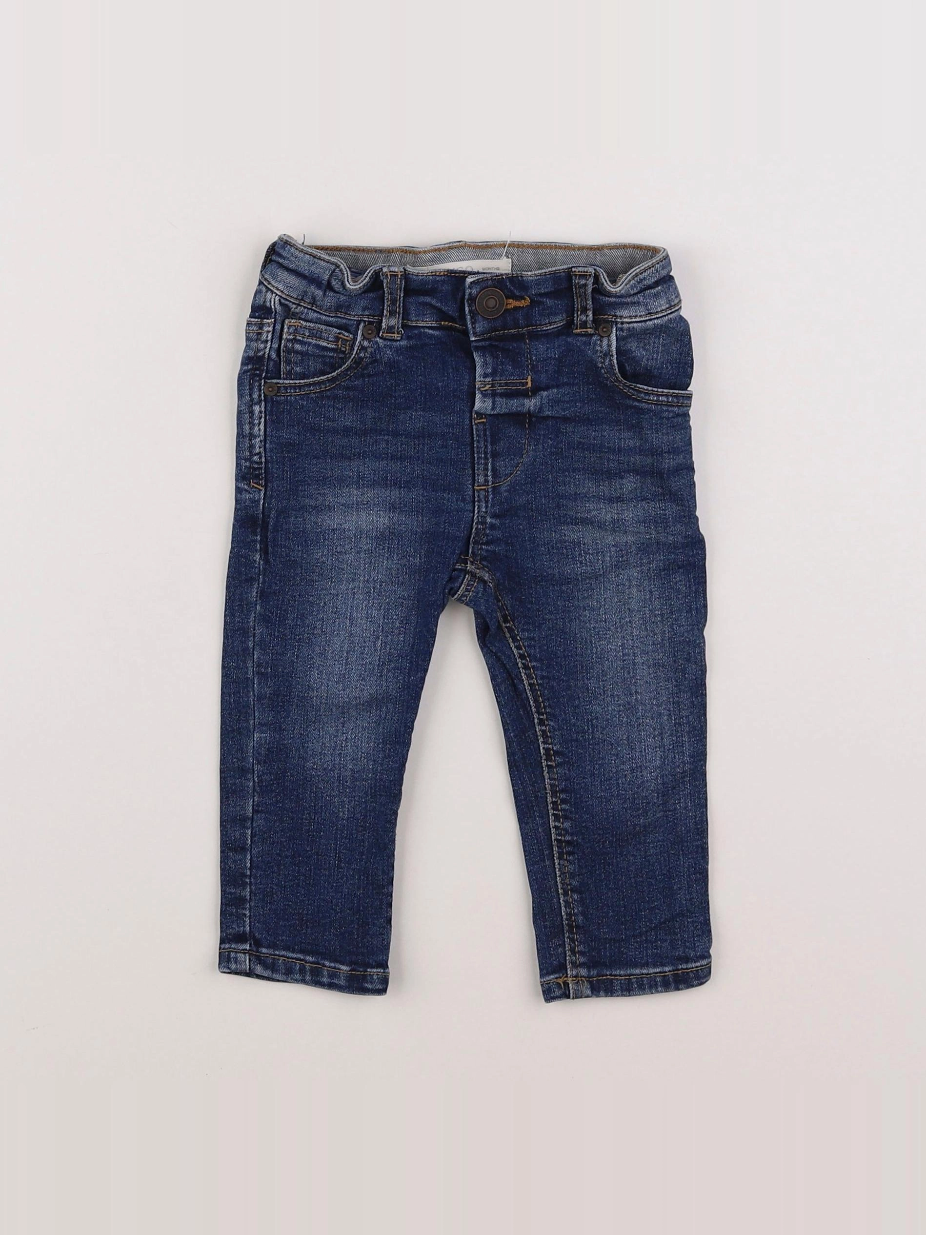 Mango - jean bleu - 6/9 mois