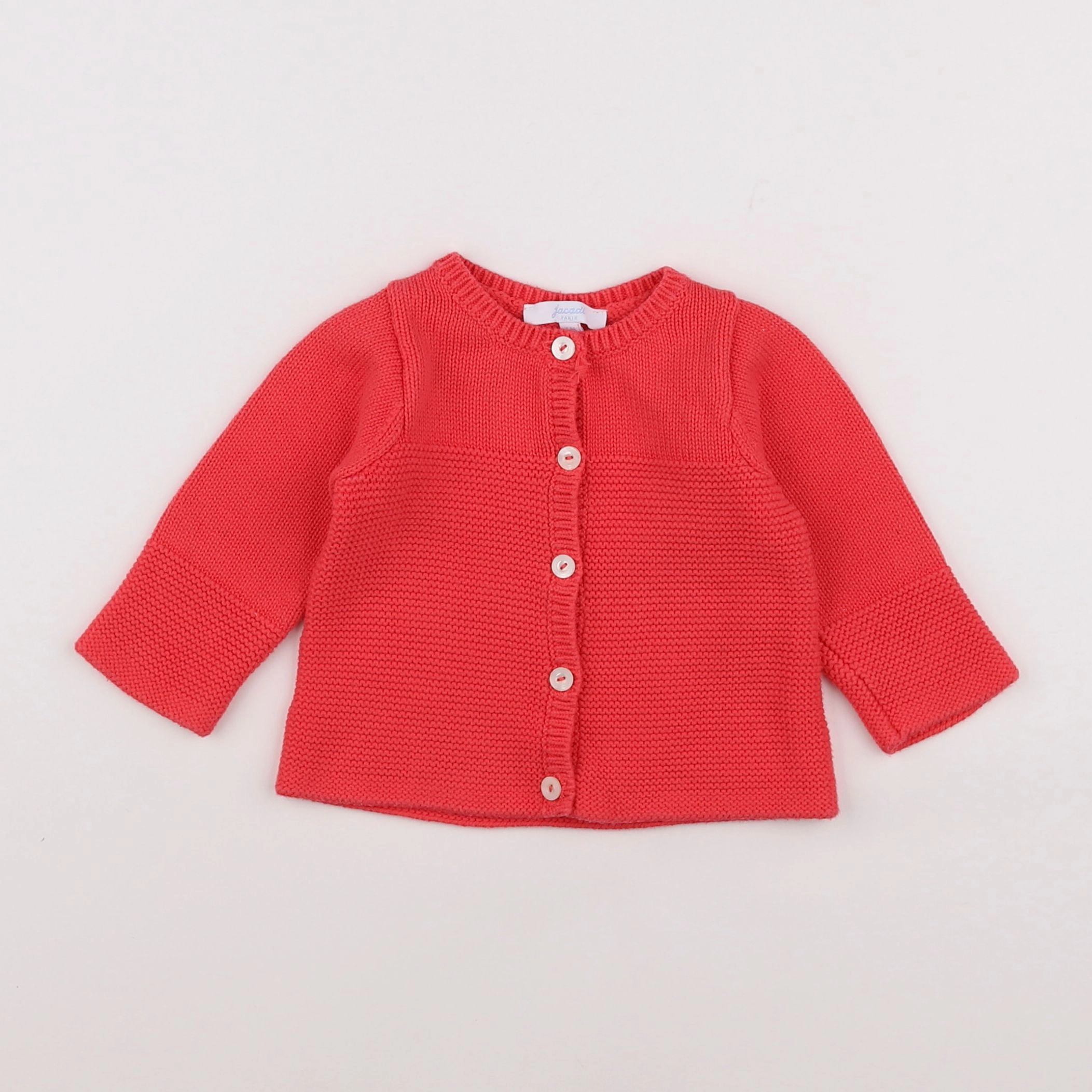 Jacadi - gilet rose - 6 mois